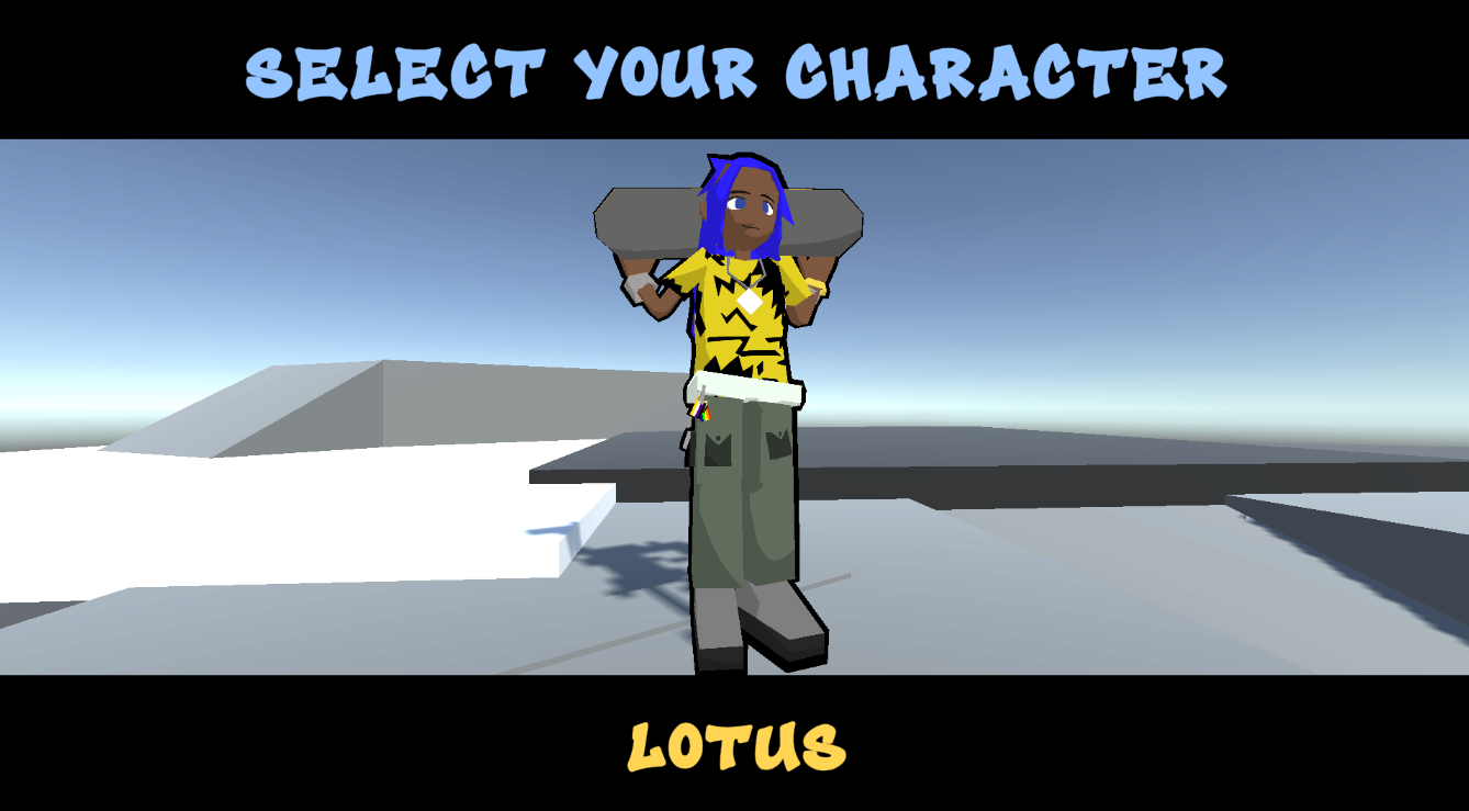 Character Select Screen - Lotus