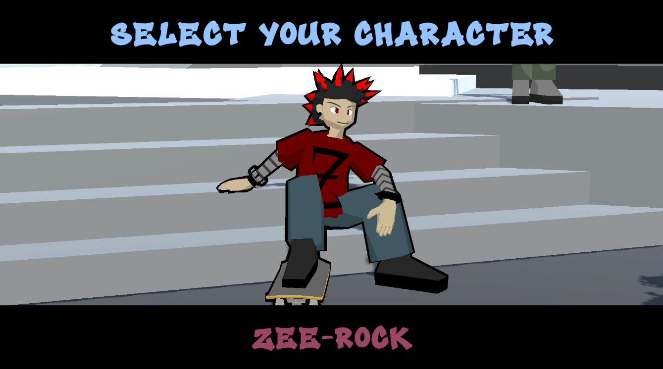 Character Select Screen - Zee-Rock