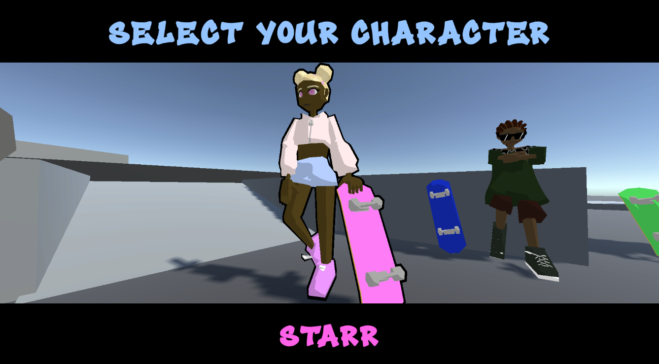 Character Select Screen - Starr