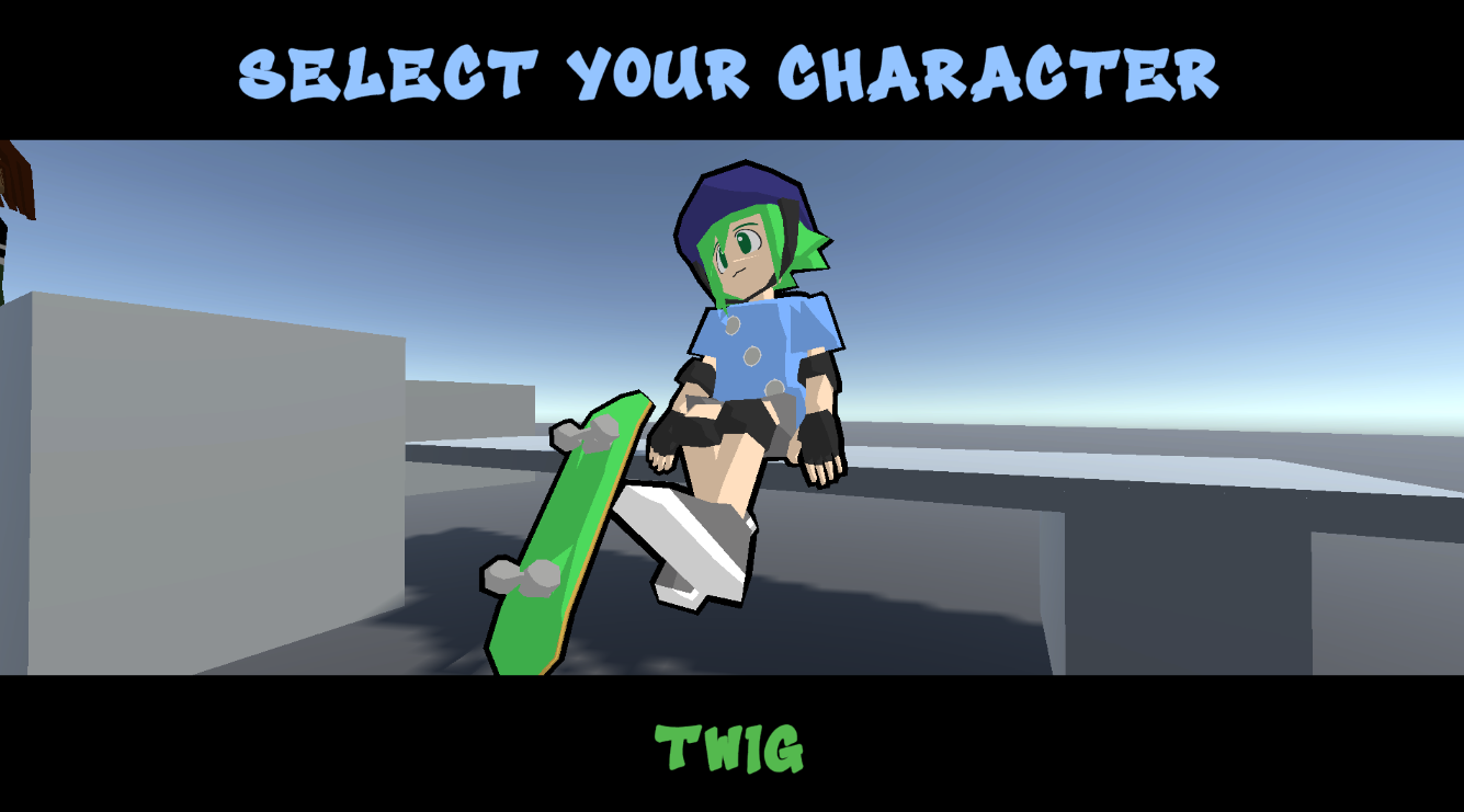 Character Select Screen - Twig