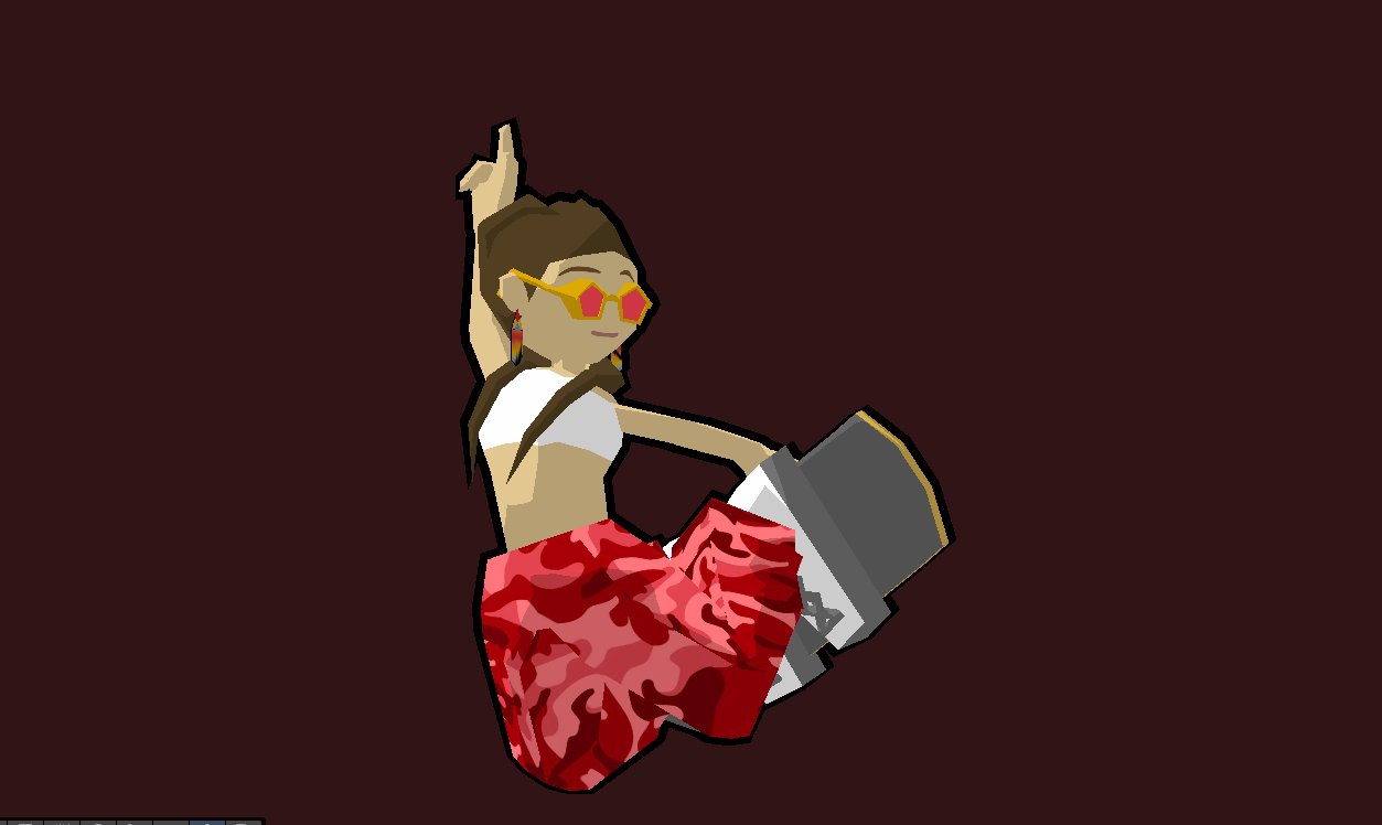 Keiko performing a Varial