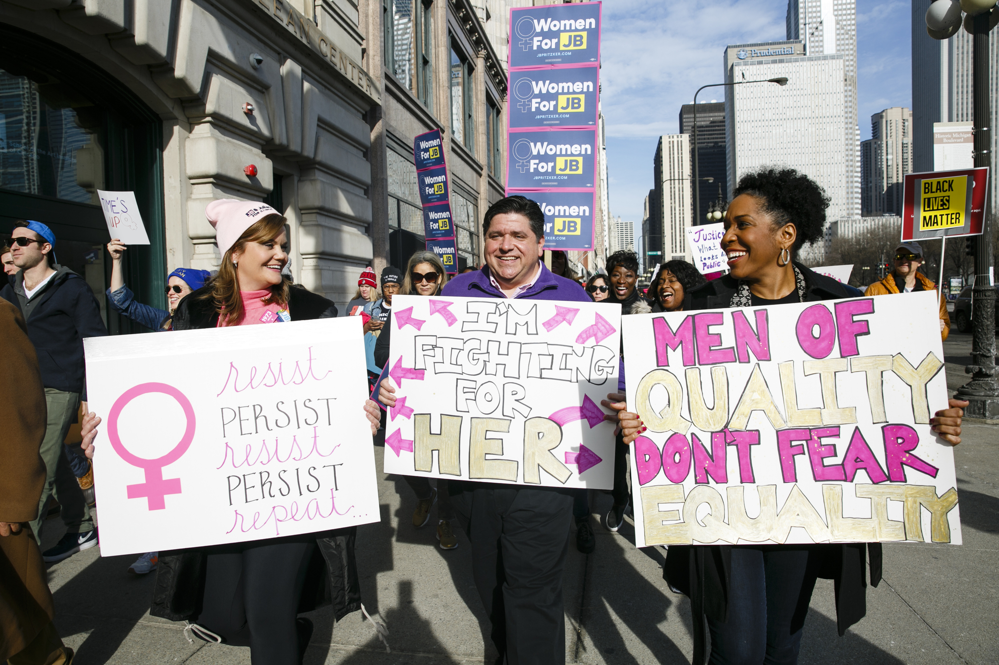 Chicago womens march