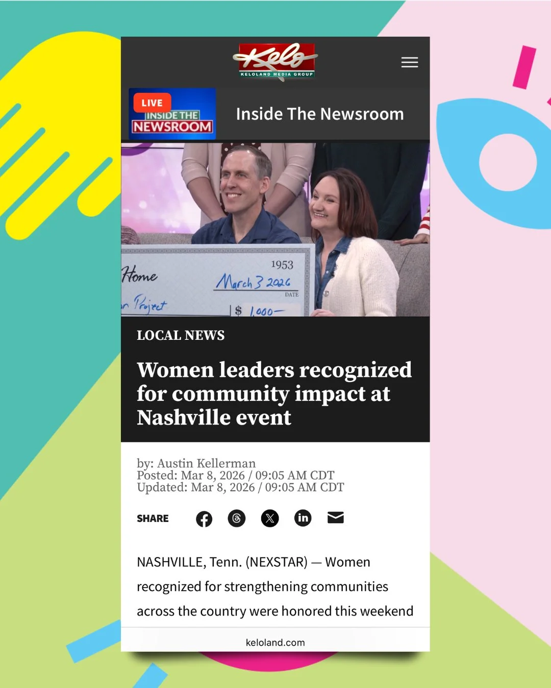 Women leaders recognized for community impact at Nashville event