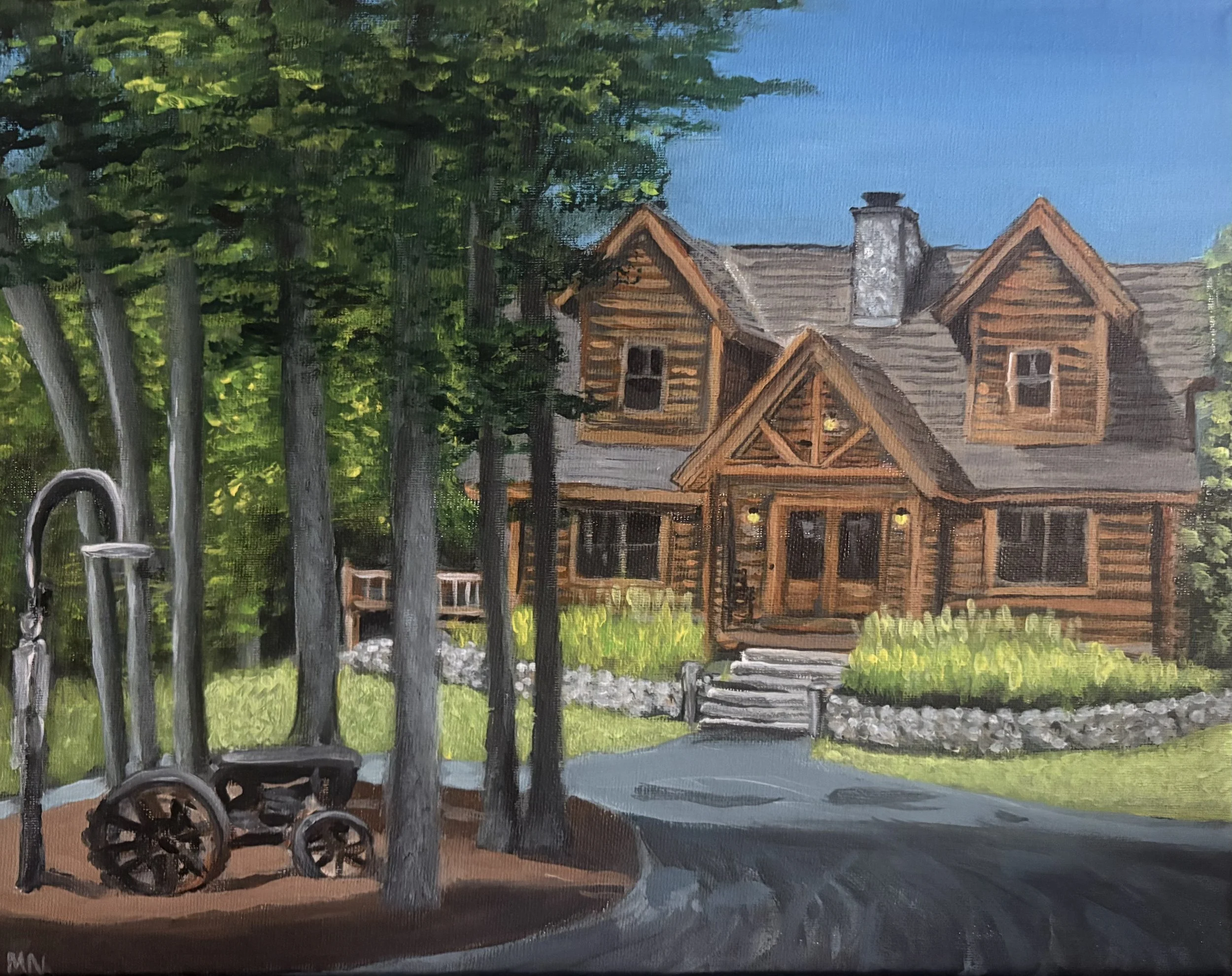 Gorham House, 11X14"