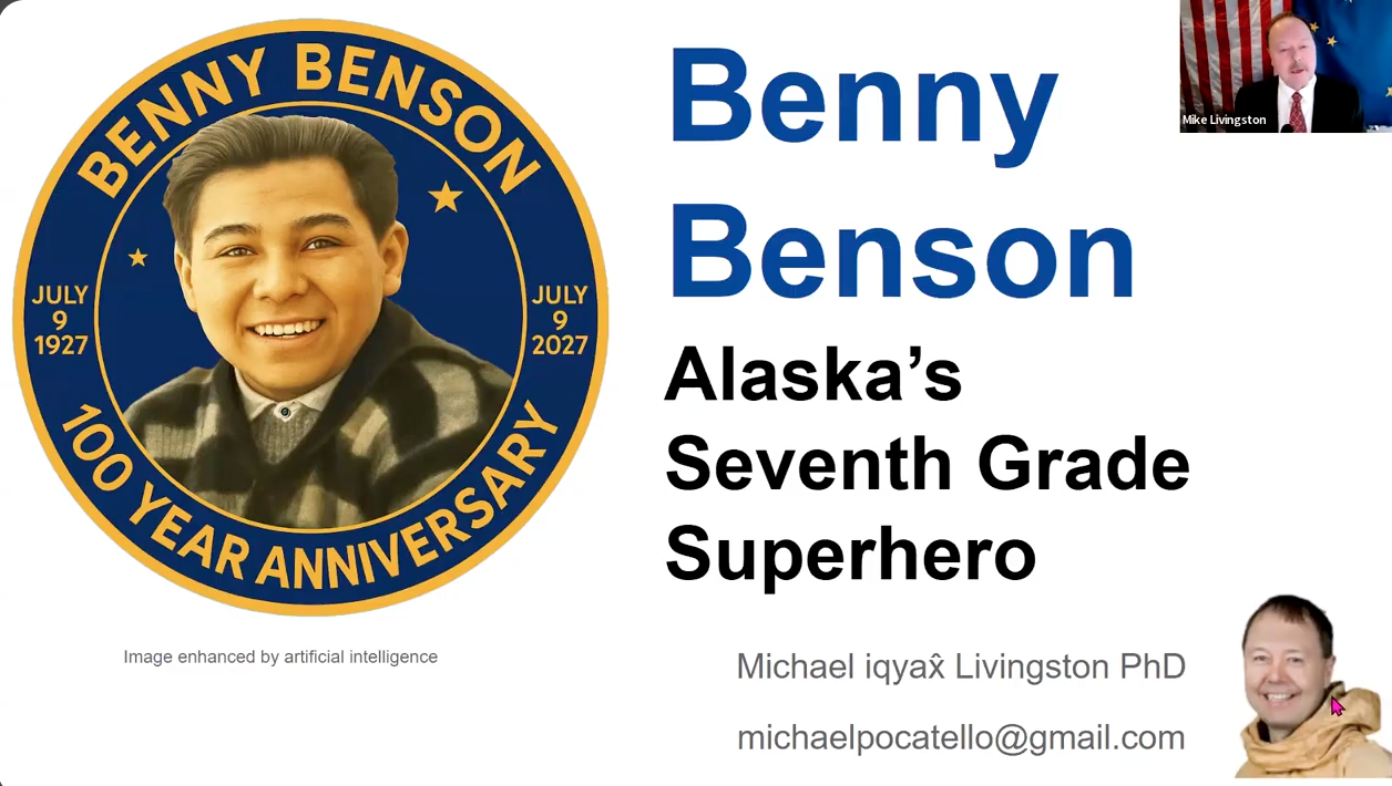 Benny Benson with Mike Livingston