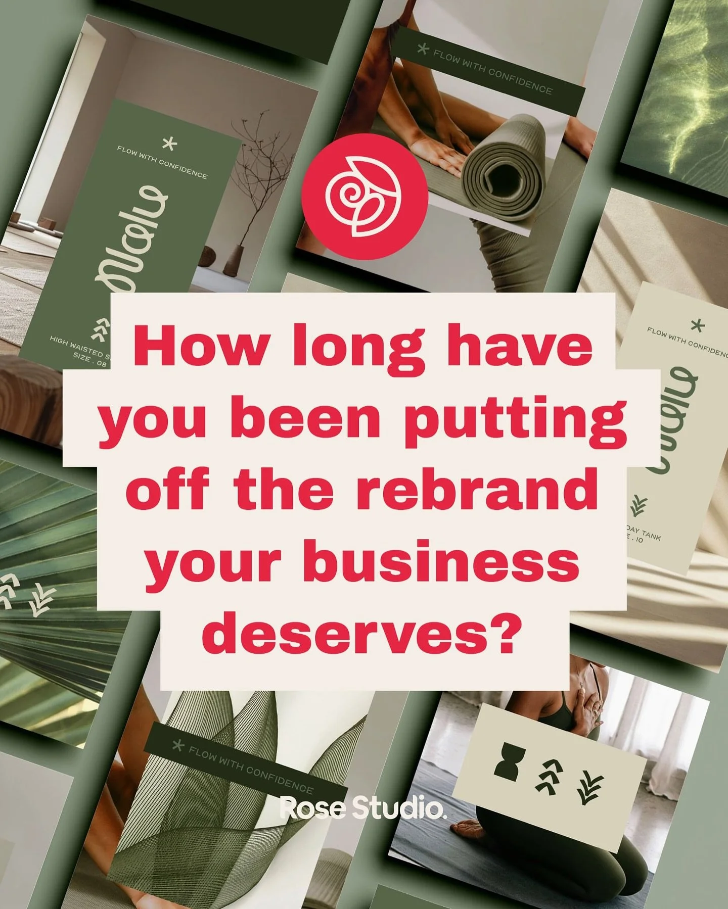 If you&rsquo;ve been &ldquo;thinking about&rdquo; a rebrand for 6 months&hellip; this is your sign.

I know how easy it is to put it off, juggling work, family, and all the other plates in the air. But every month you wait? That&rsquo;s another month
