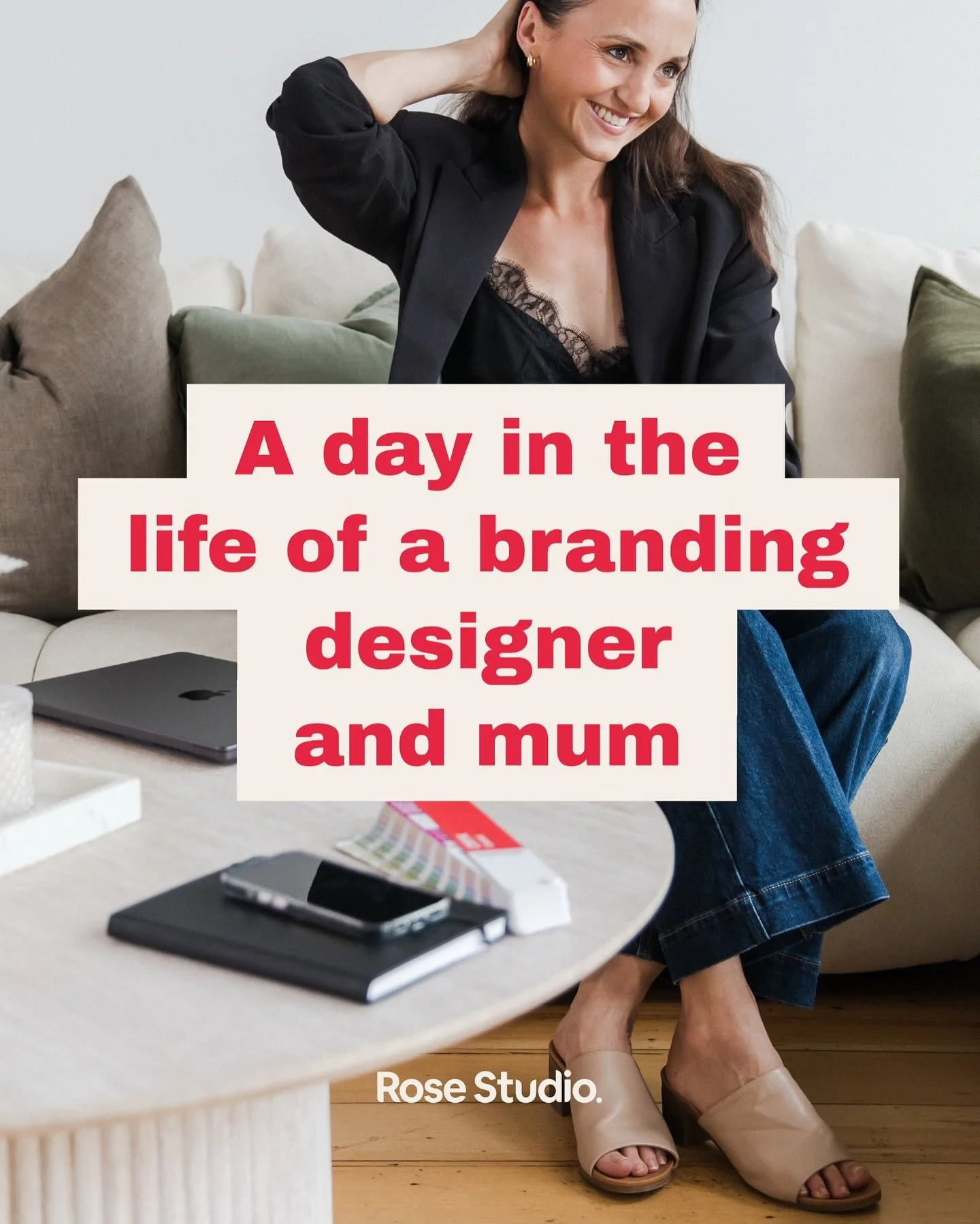 Everyday looks a little different when you&rsquo;re juggling it all but that&rsquo;s how I like it 💕 

My days start before the sun (and the kids) by 3pm, I&rsquo;ve juggled branding projects, school runs and client calls.

It&rsquo;s not always gla