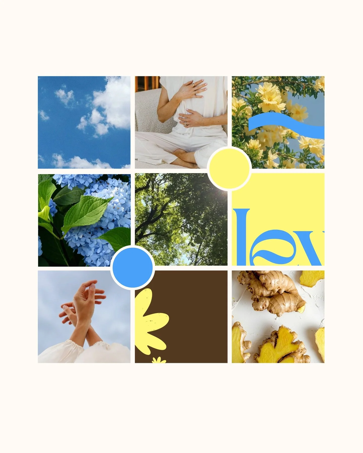 A sneak peek behind the scenes

A glimpse into a brand that is all about well being and calm energy while being so grounded in warmth ☀️

Every colour, image and illustration chosen with intention

More coming soon 💕 

#branding #moodboards #comings