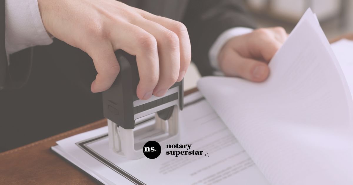 Mobile notary public in Oakland, CA verifying identification before completing a jurat or acknowledgment