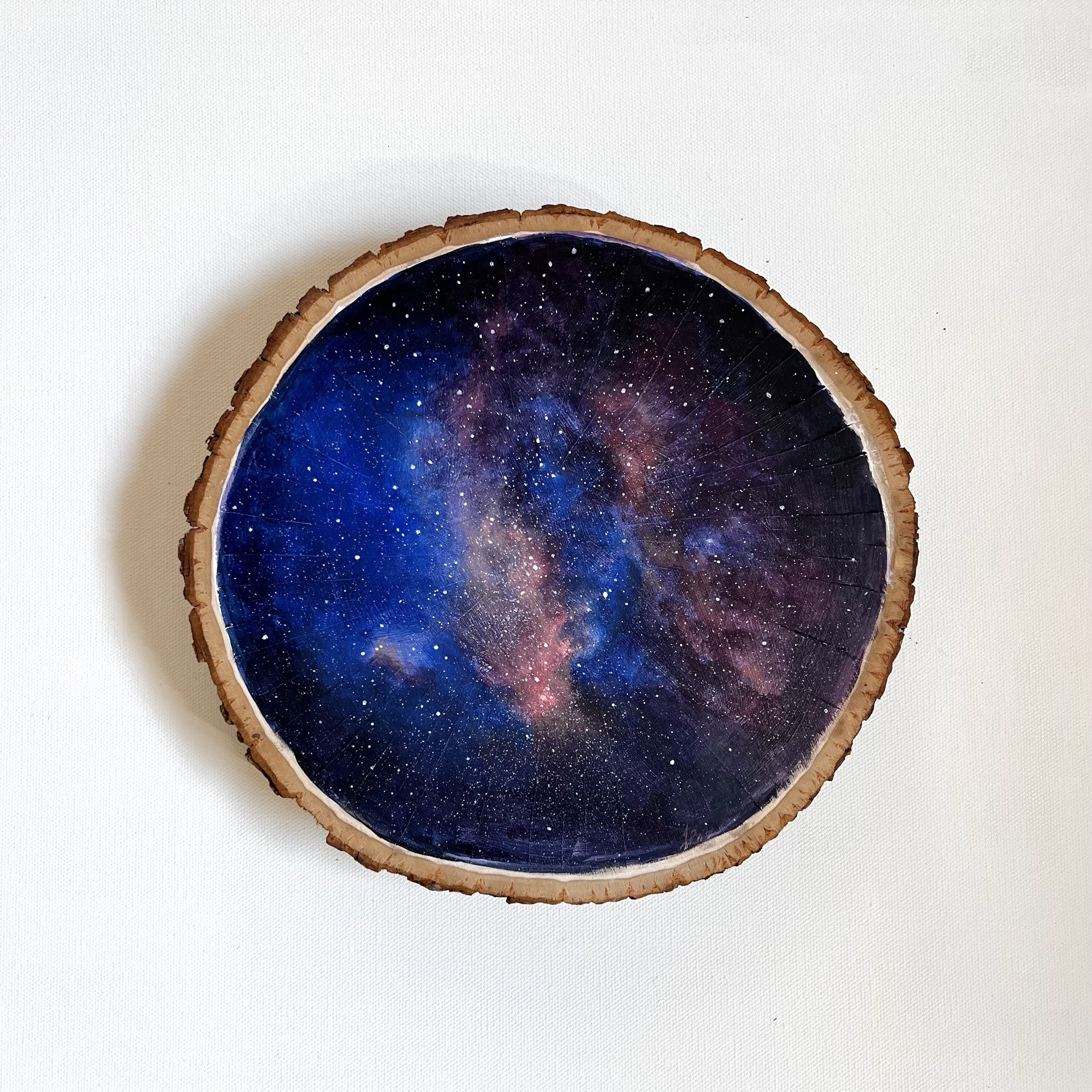 Galaxy Wood Round