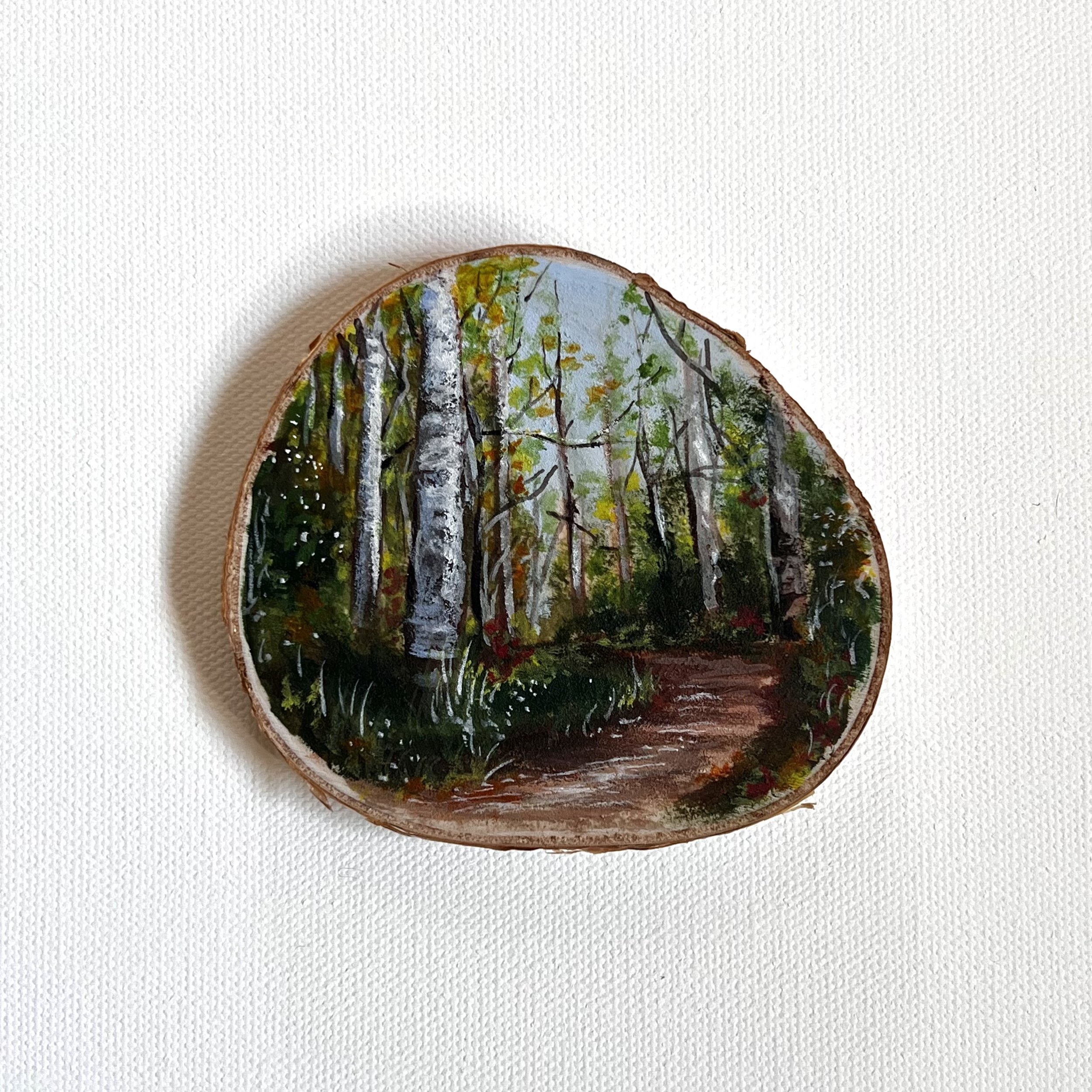 Birch Tree Landscape (mini)