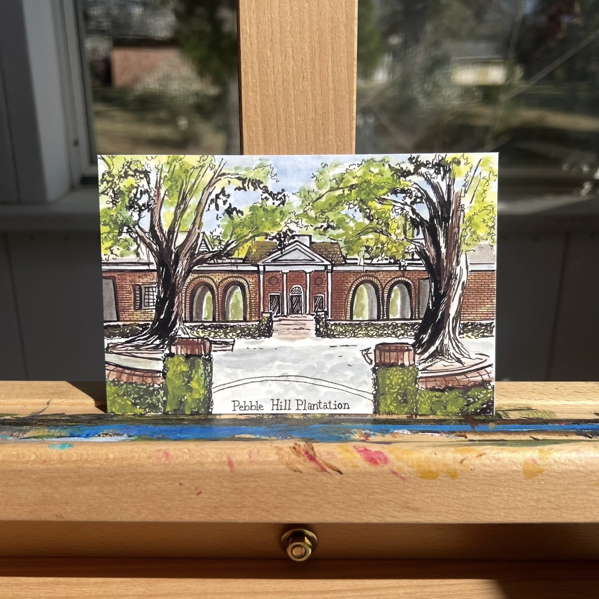 “Pebble Hill Plantation” Art Print