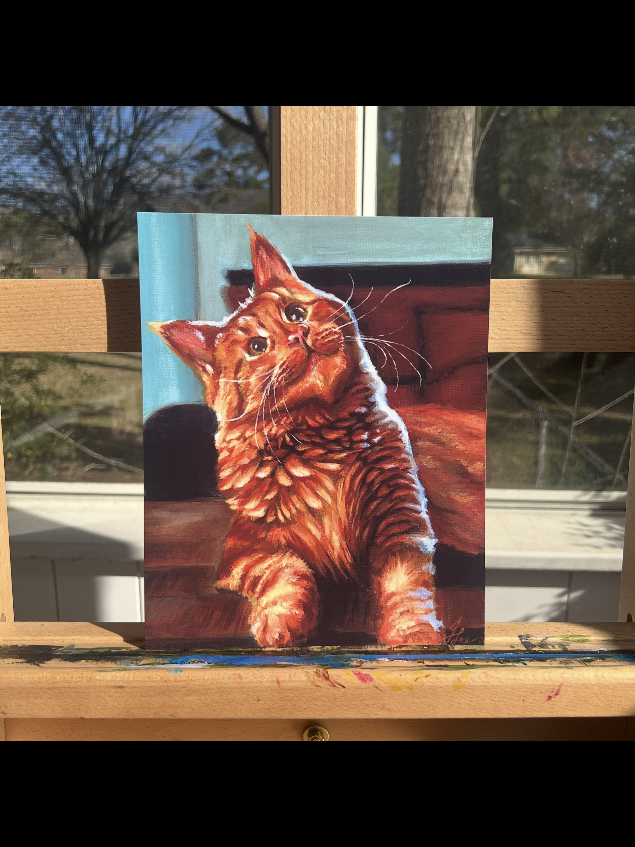 “Cool Cat“ Art Print