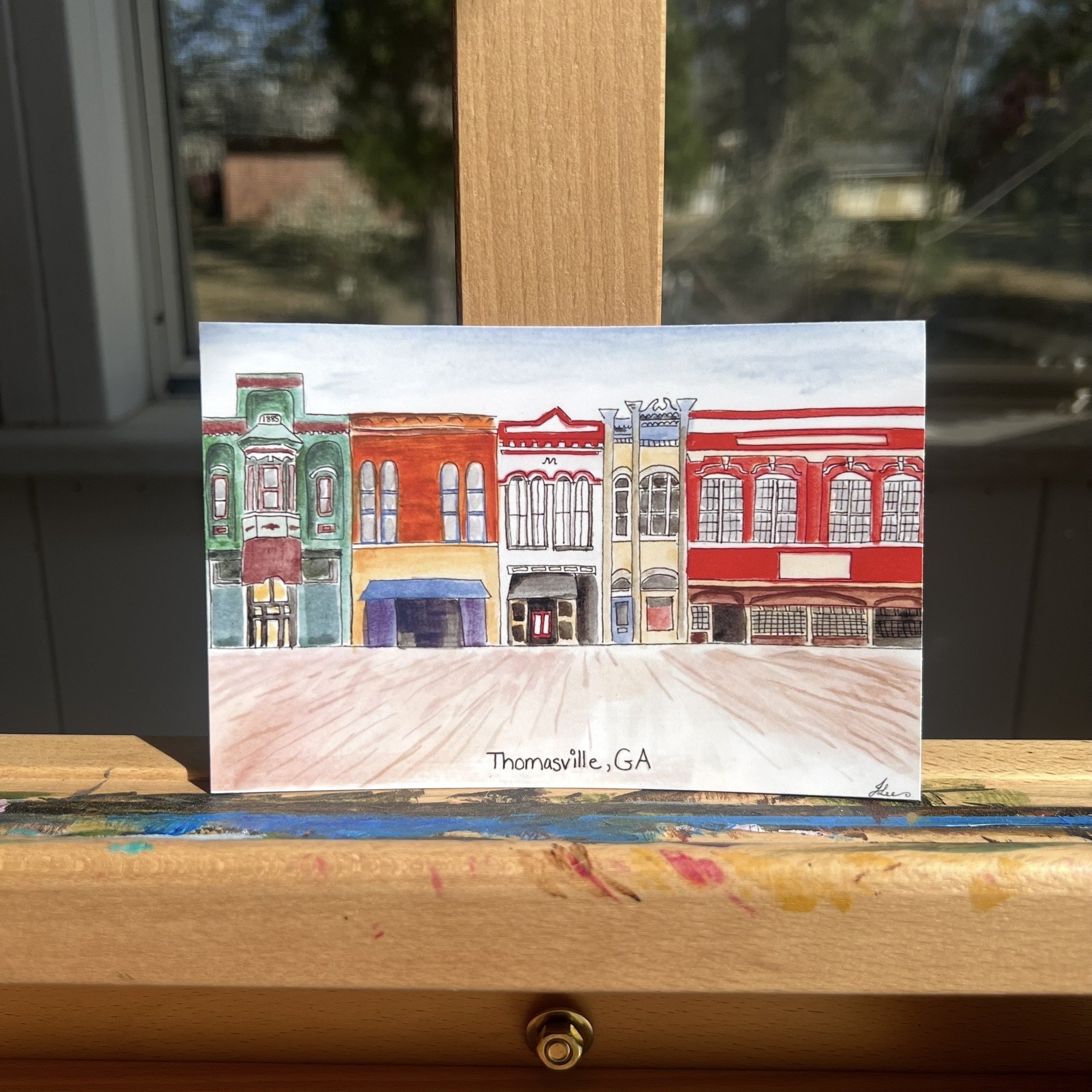 “Thomasville, GA” Art Print