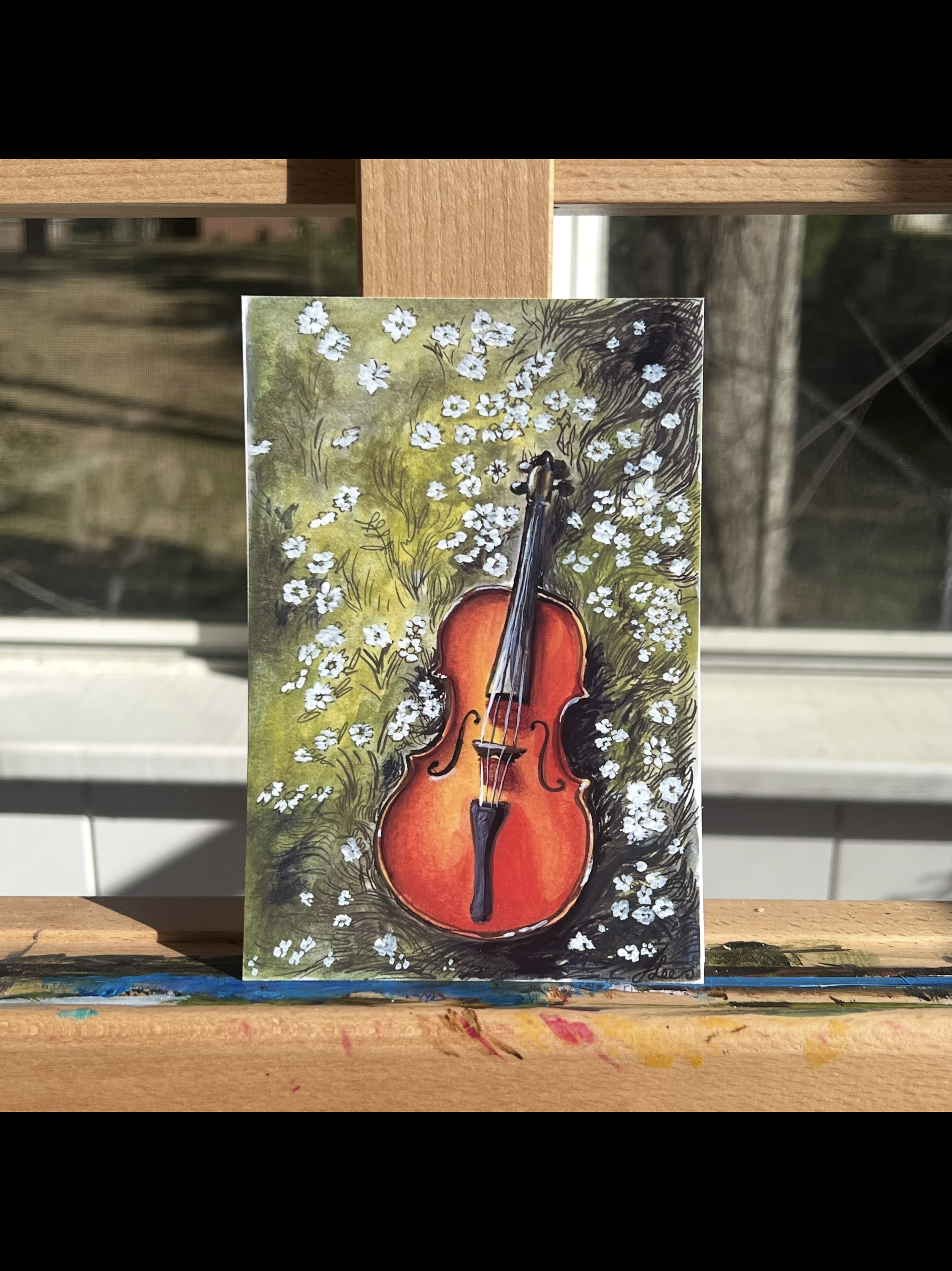 “Violin” Art Print