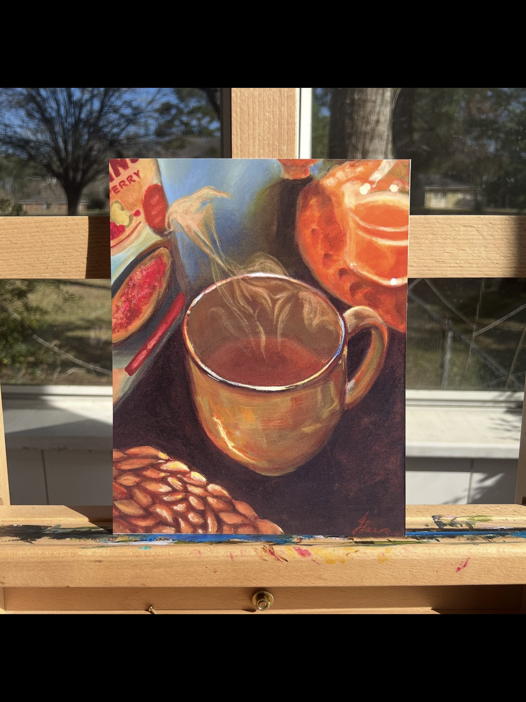 “Morning Coffee“ Art Print