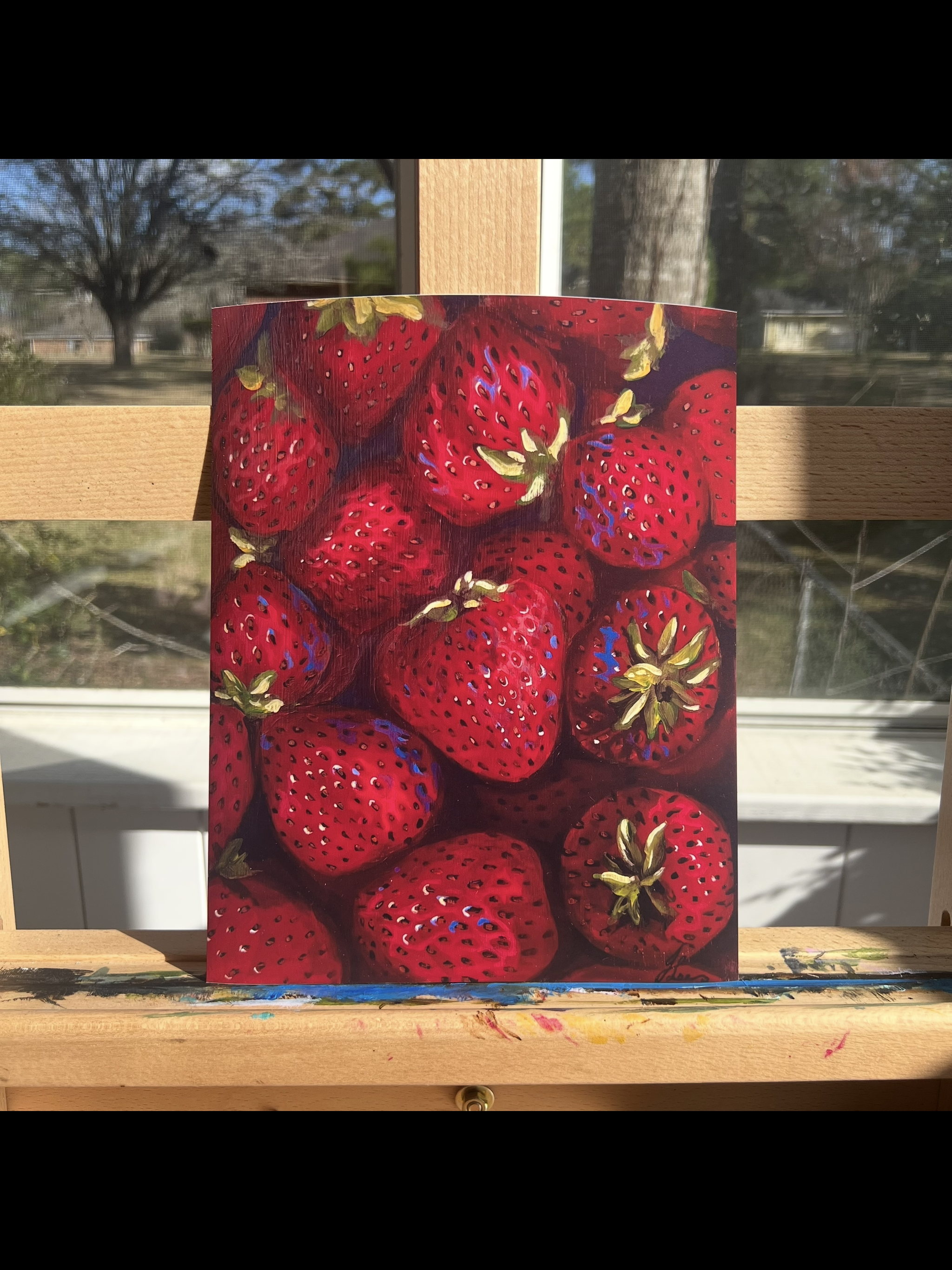 “Strawberry Field“ Art Print