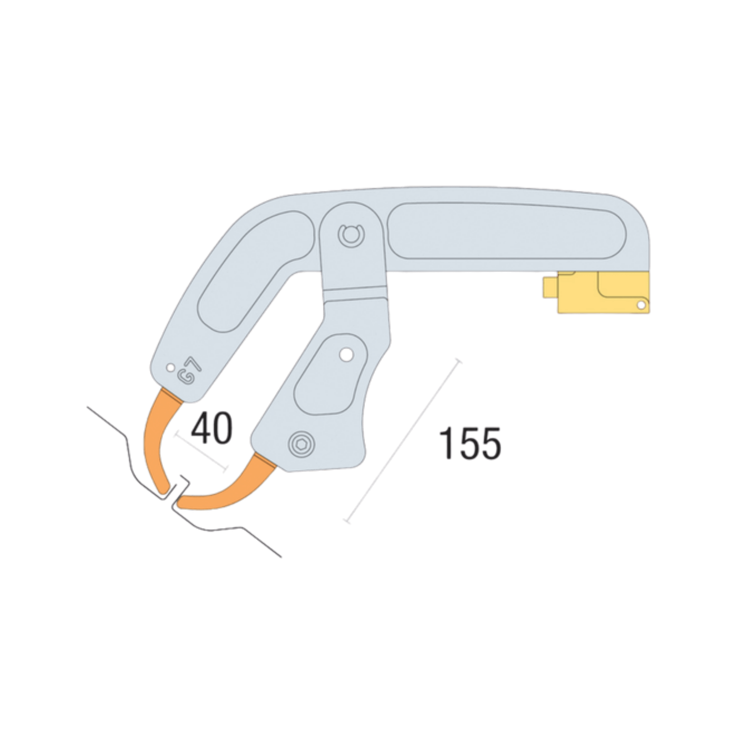 G7 Welding Arm – 4 bar / 150 daN- GYS (022829)