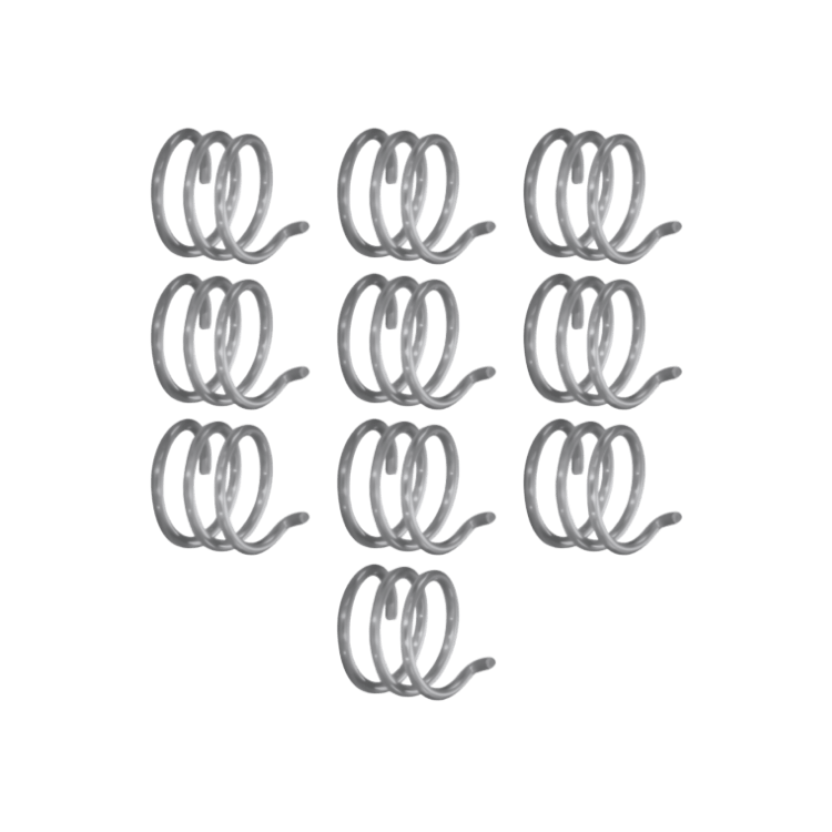 10 springs for Nozzle/torch MIG 150 A R - GYS (042988)