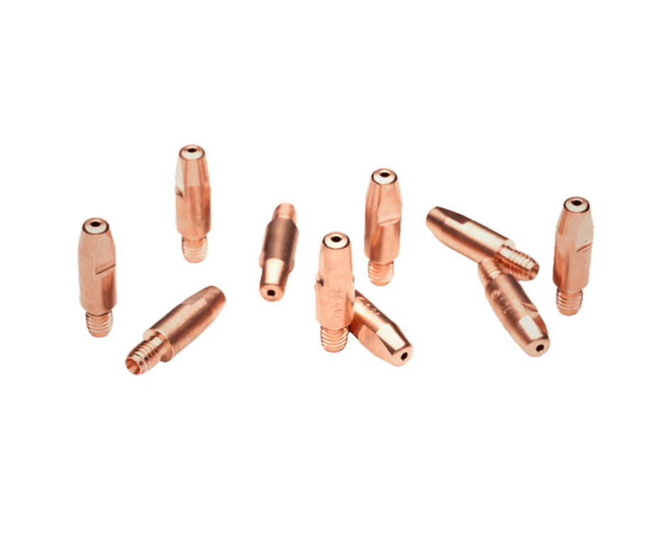 10 Contact Tips ALU 01.2 / M6 -150/250A Torch- GYS (041073)