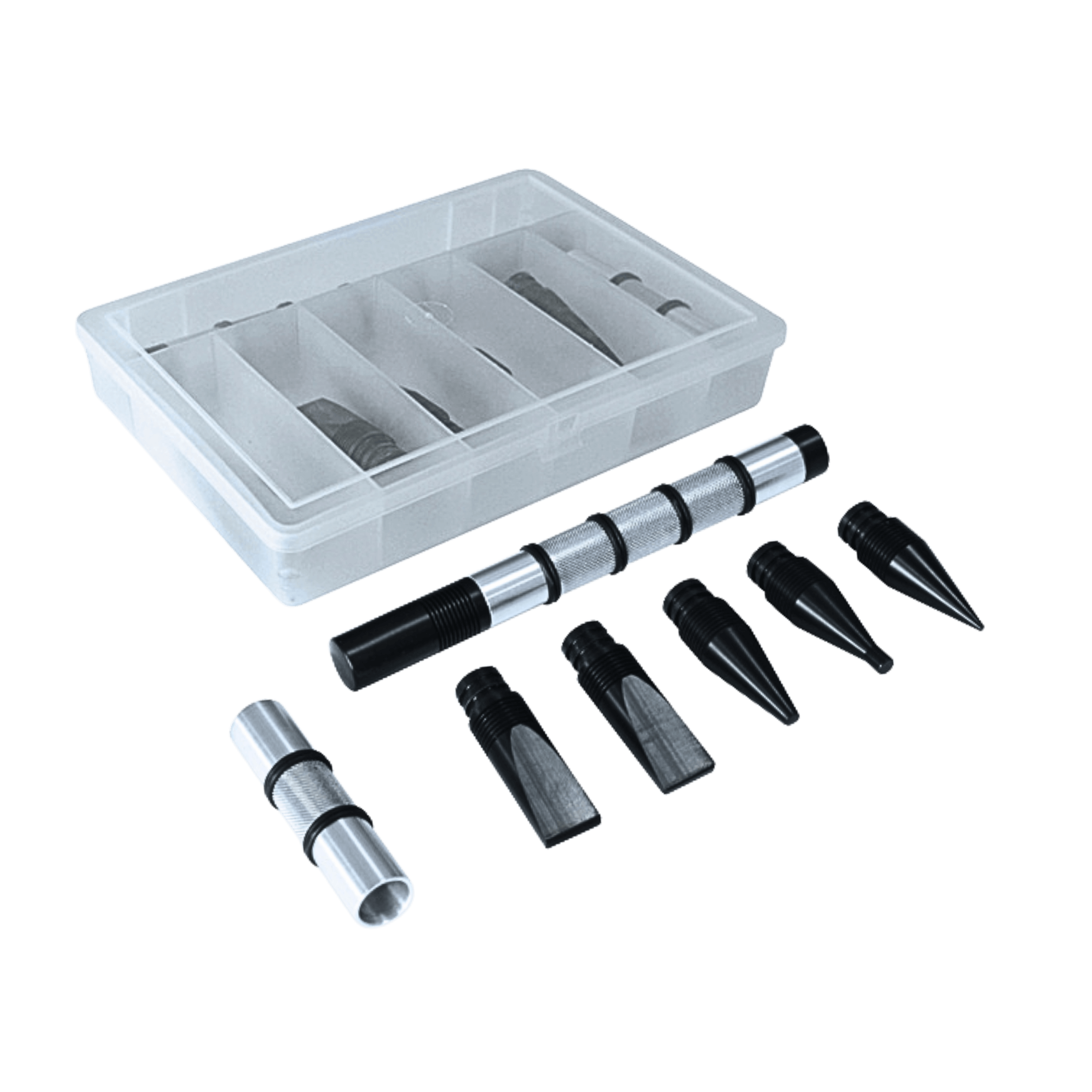 Pencil Punch Set with Teflon Tips for Paintless Dent Repair (052888)