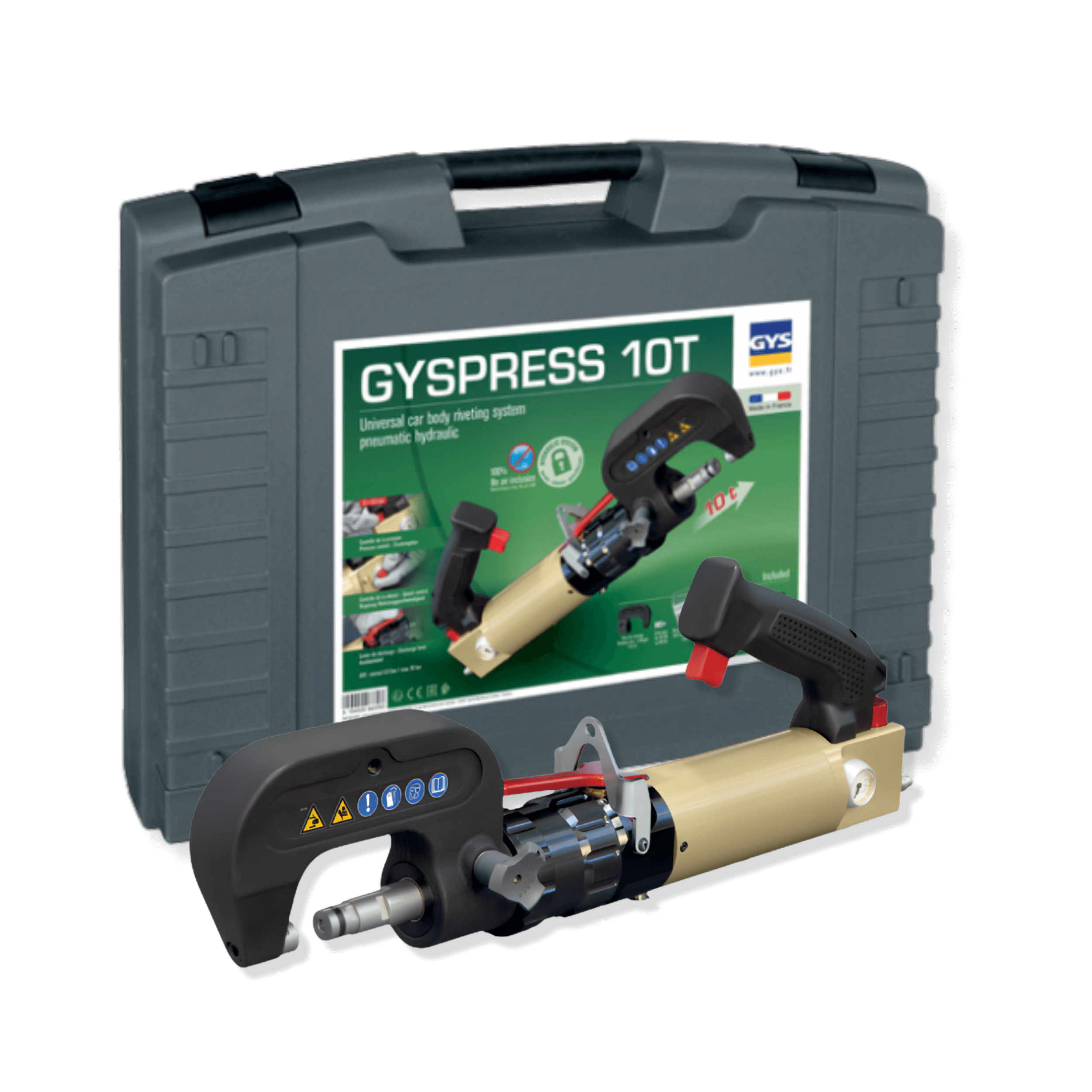 Flow Form Rivet Gun GYSPRESS 10T Rivet Gun (Part #063303) | Shop Solidus — Shop SOLIDUS