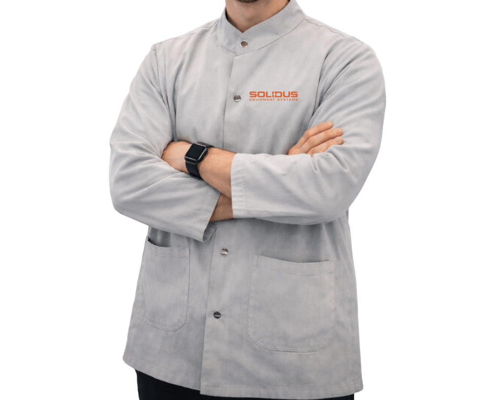 Solidus welding jacket protective welding jacket for welding work