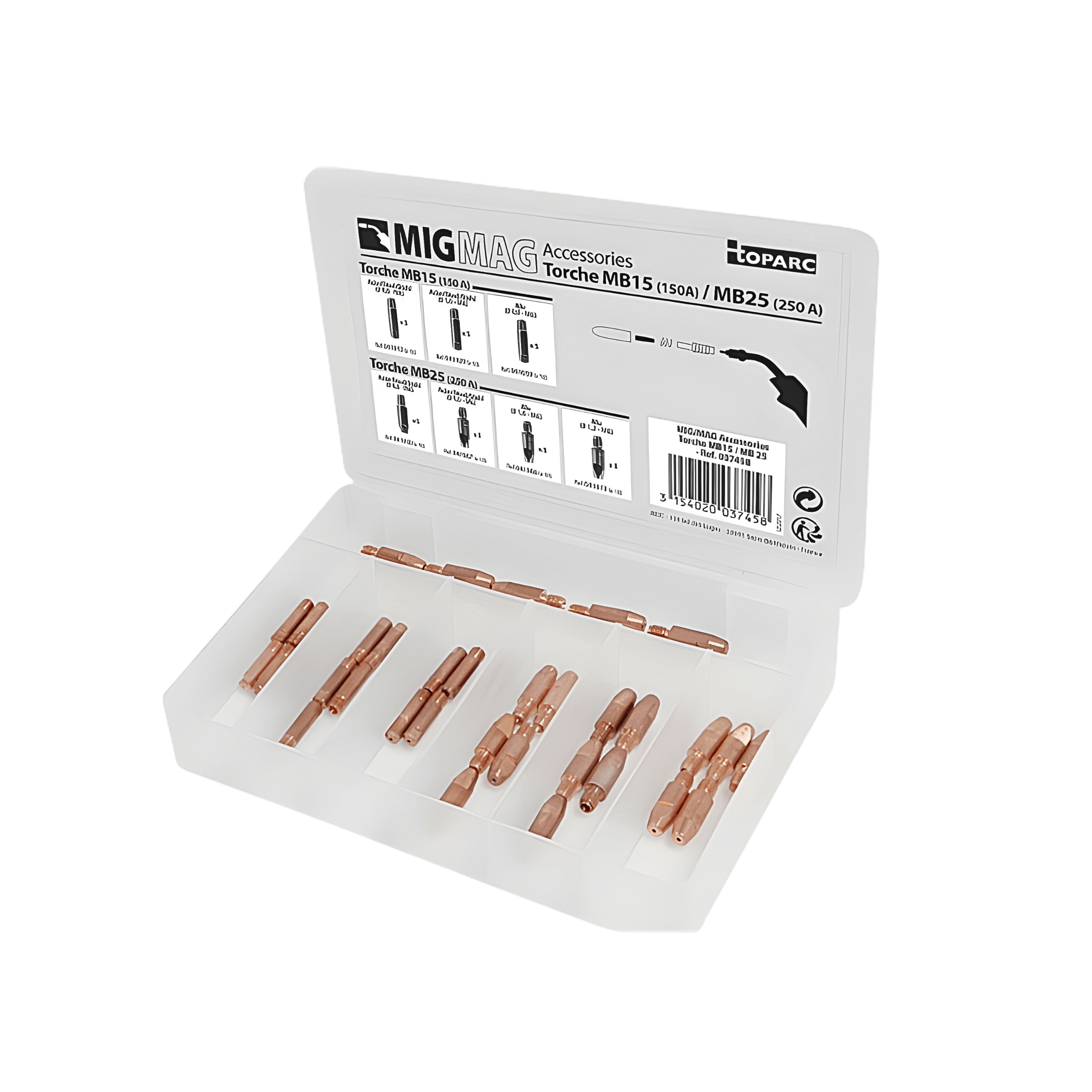 MB15/MB25 torch kit-037458