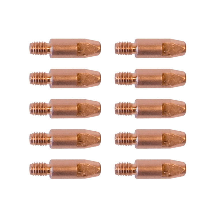 MIG torch contact tip used in collision repair welding