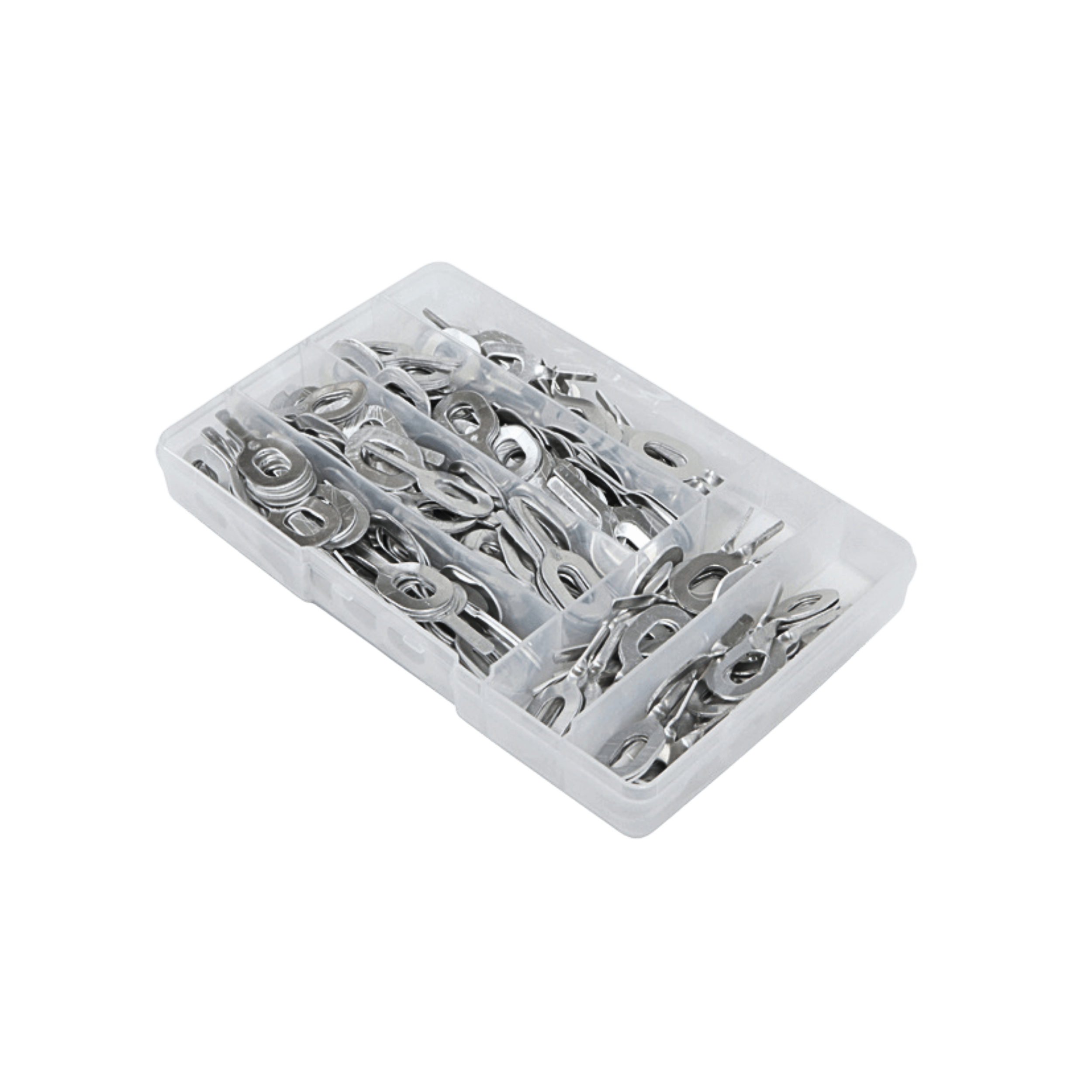 1.0mm Aluminum Pulling Rings Box – Straight & Twisted (059412)