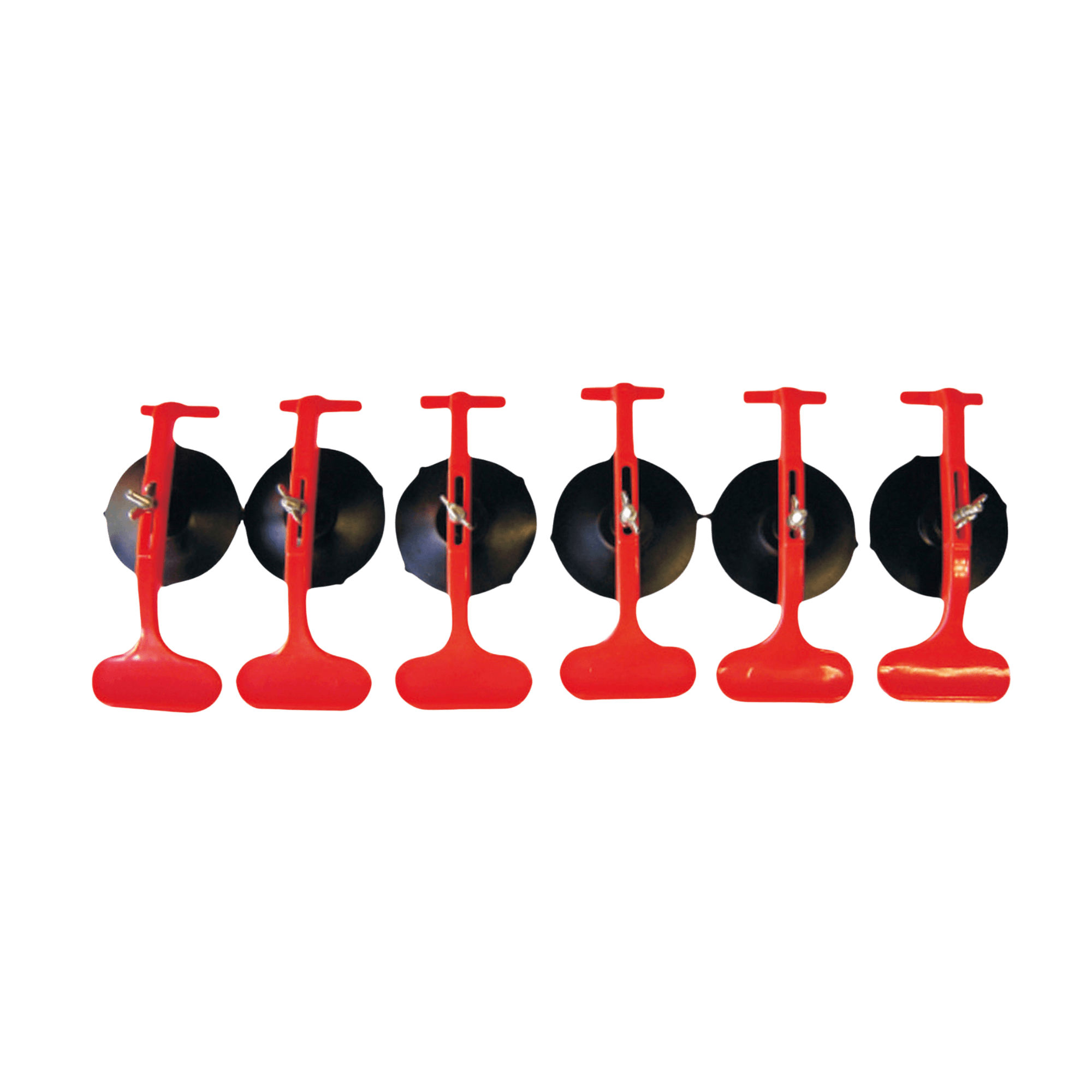 SET OF 6 MINI HOLDING SUCTION CUPS (85mm)