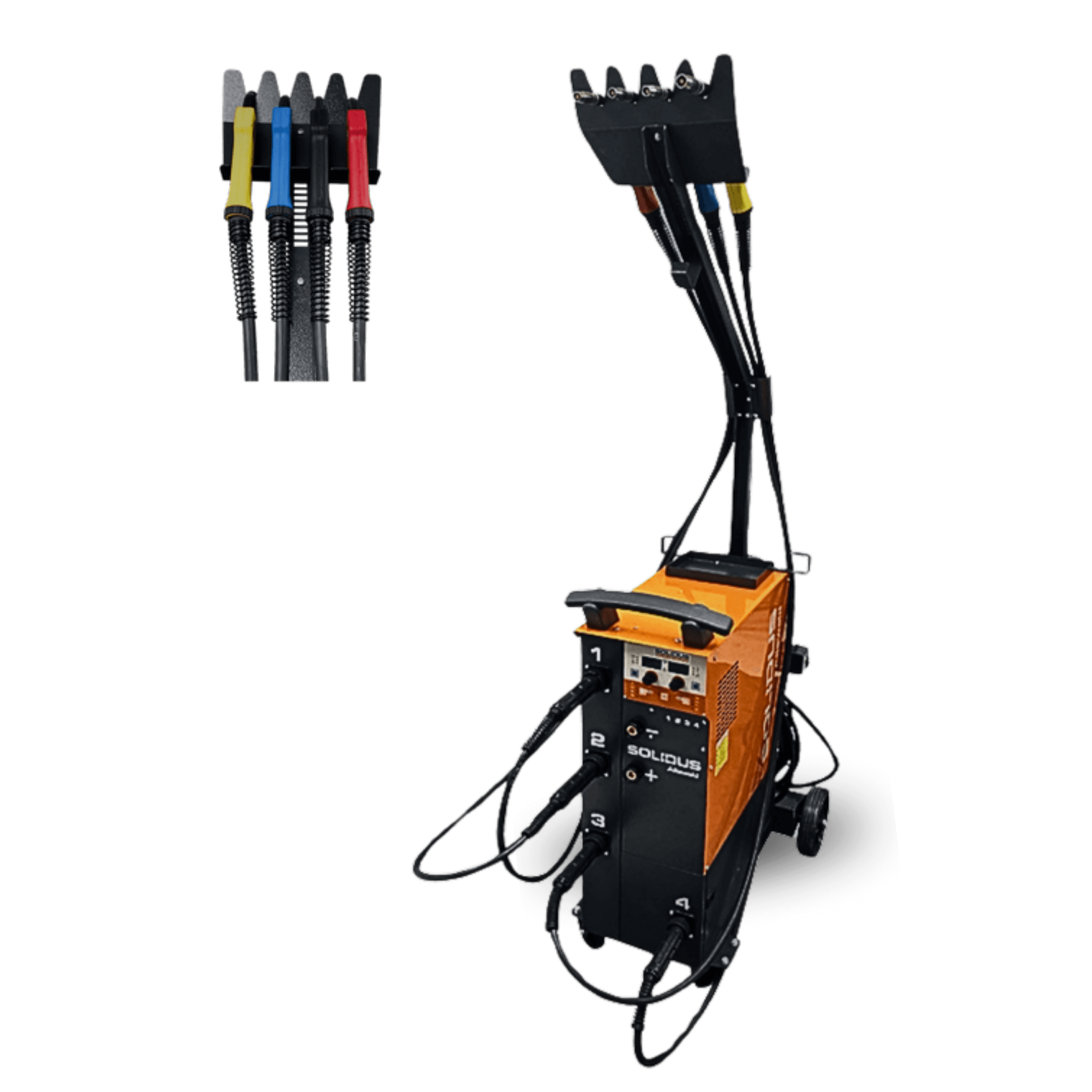 Solidus ADP-200-4 quad torch pulse MIG welder