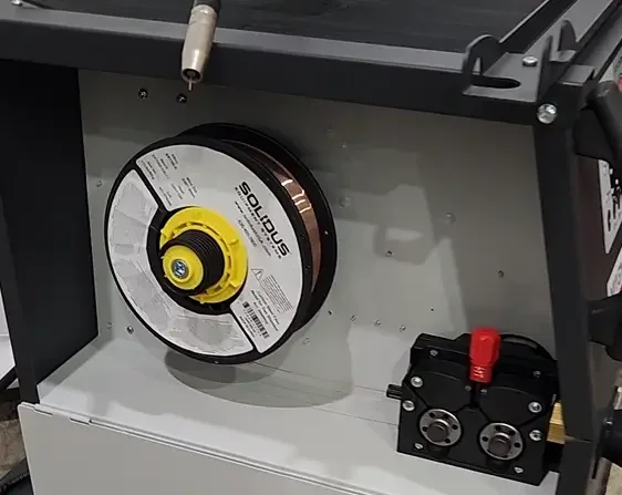 Welding wire inside M1 MIG Welder