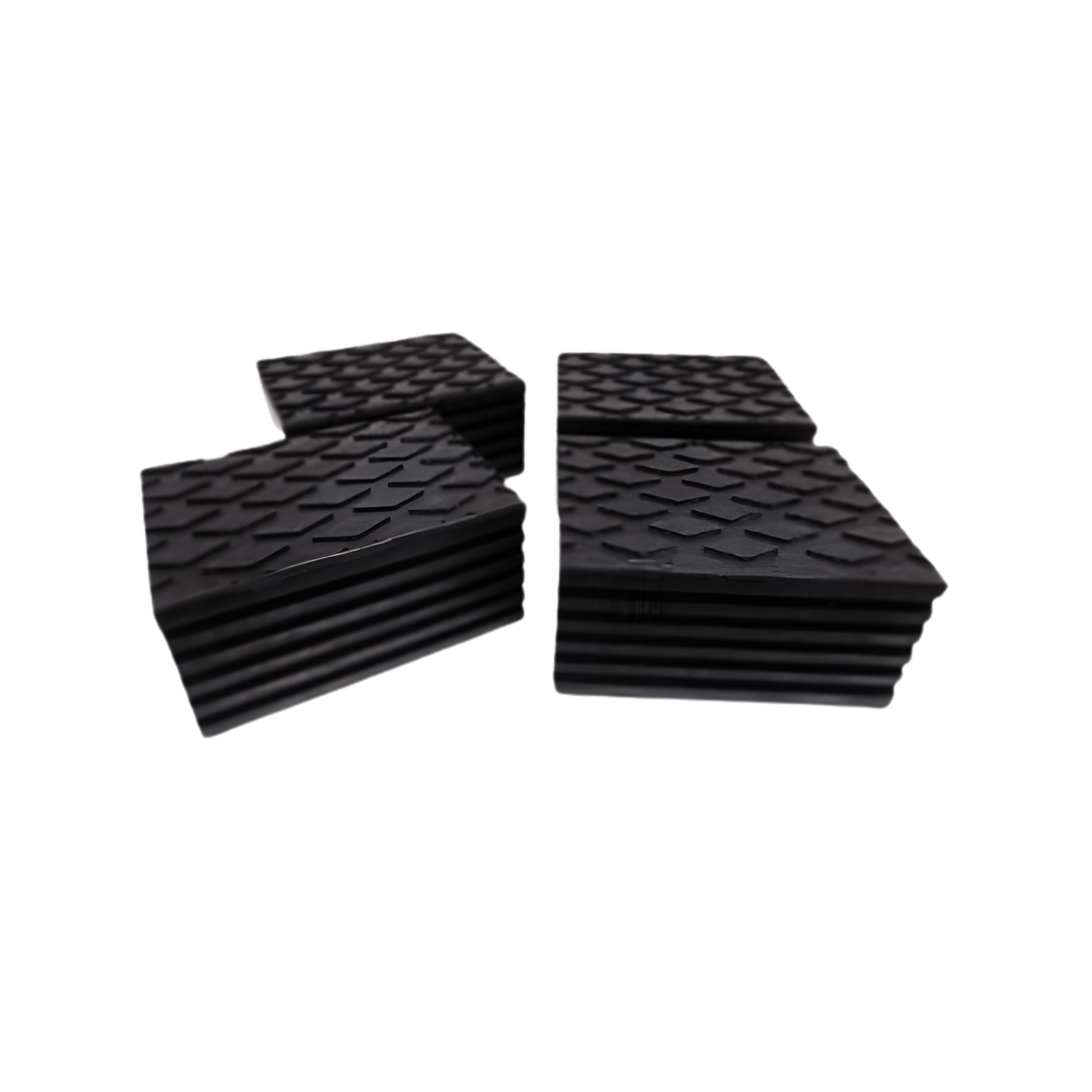 Rubber Block 3" Stack Pad - Set of 4- BH-9756-87-4