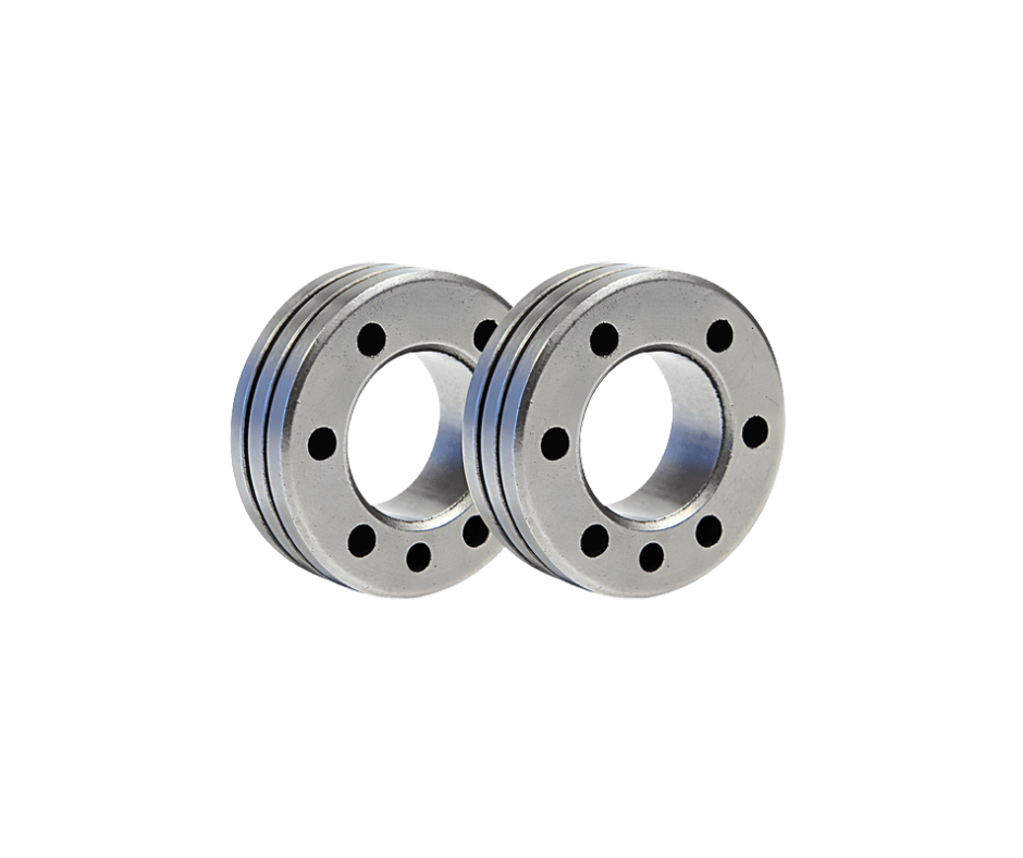 MIG drive rolls for 0.6 and 0.8 steel welding wire used in auto body and collision repair welding