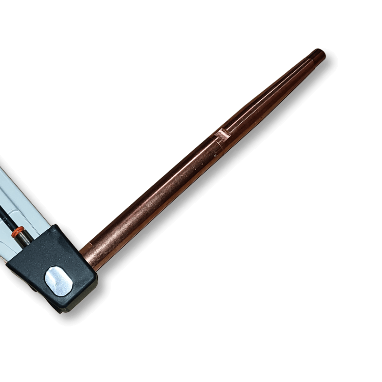 Professional G8 spot welding arm with wall bracket for automotive collision repair applications.