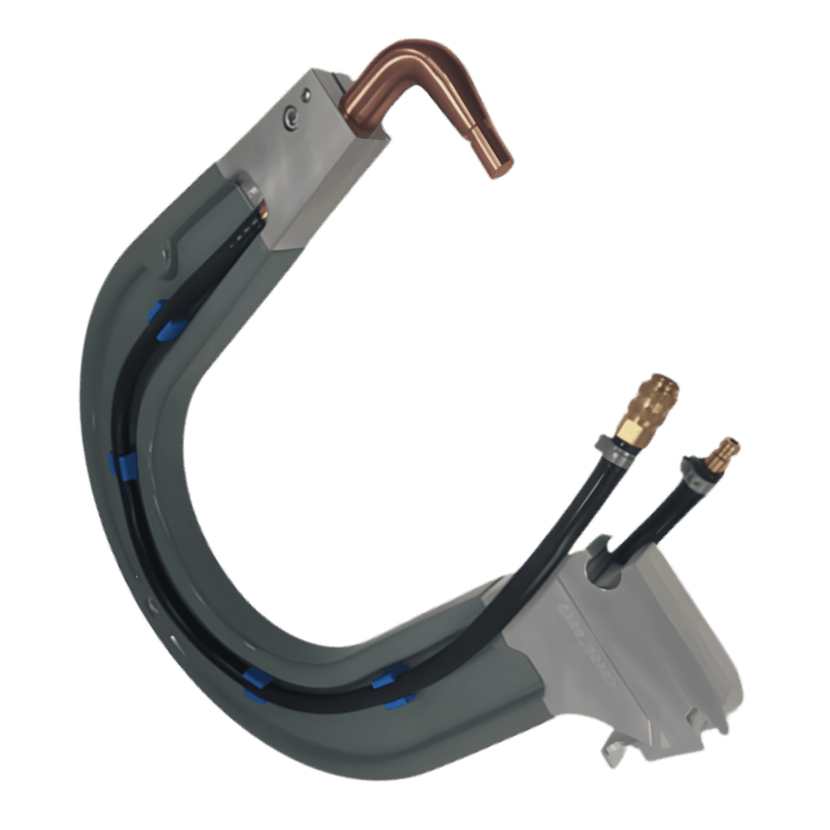 ElmaTech 350 mm resistance spot welding arm.