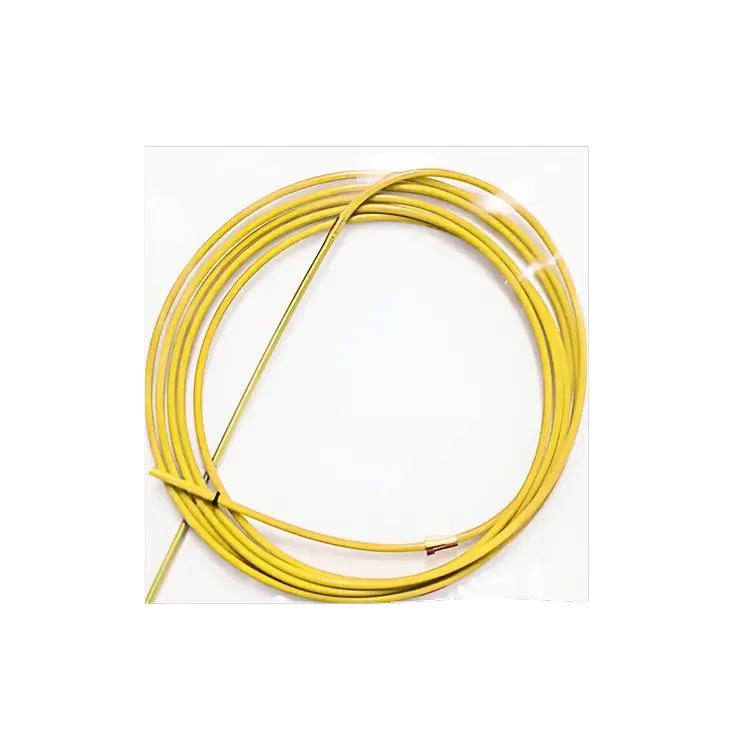 LINER TEFLON+ BRASS COMPLEMENT - ALU 1.2/1.6 - 4M YELLOW-  GYS (044074)