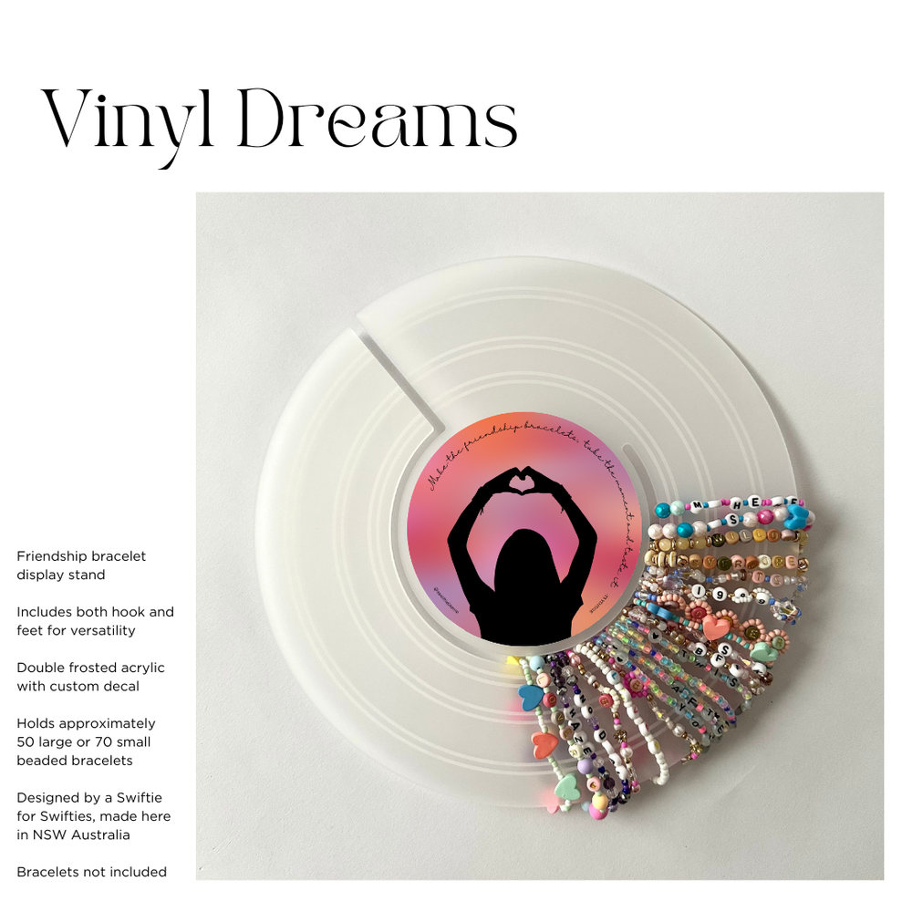 Vinyl Dreams - Eras Tour Bracelet Holder — A Swiftie Like Me