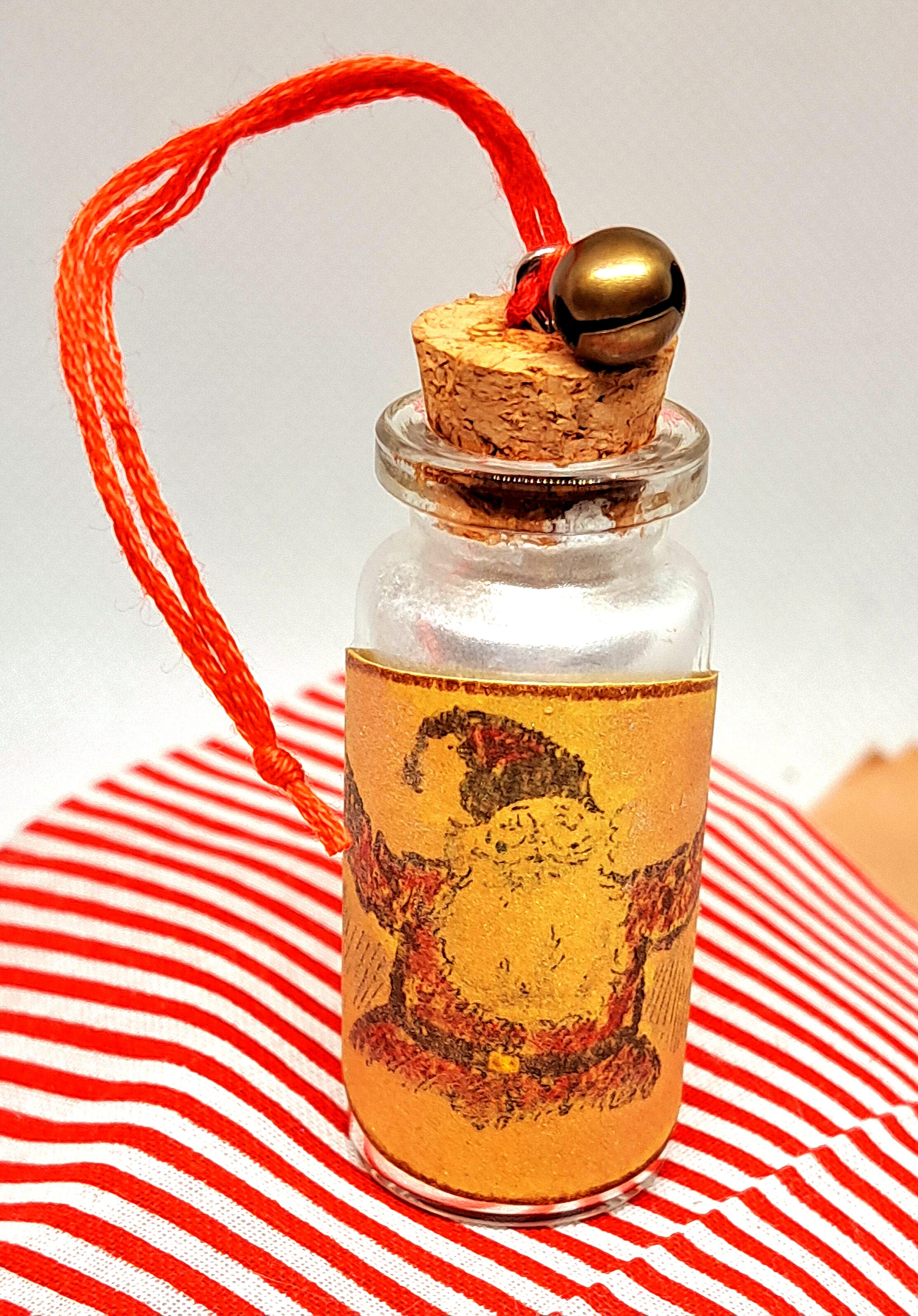 Victorian Bottle Christmas Ornament (B)