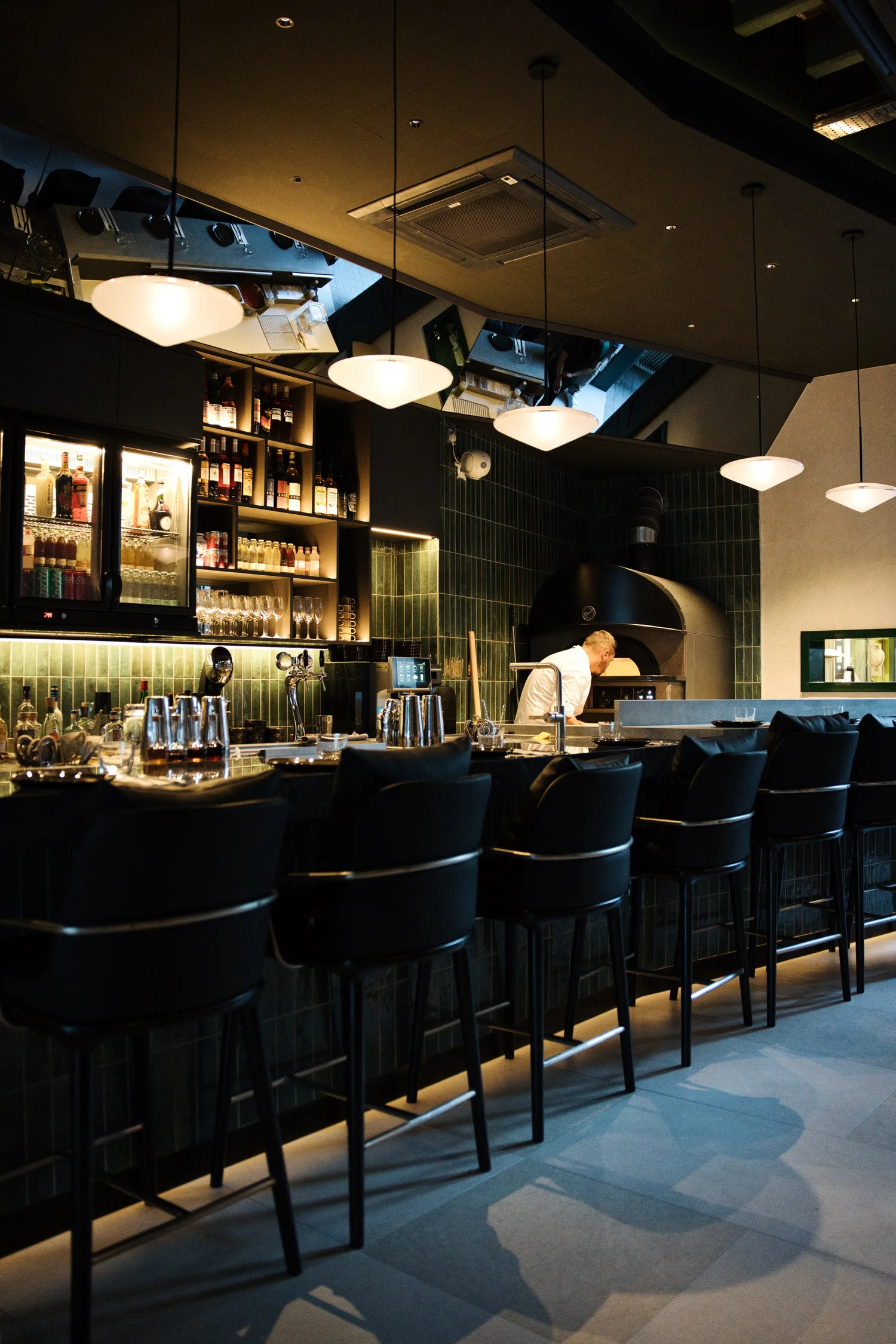 Devialet Phantom Commercial Setup at Anto Pizza