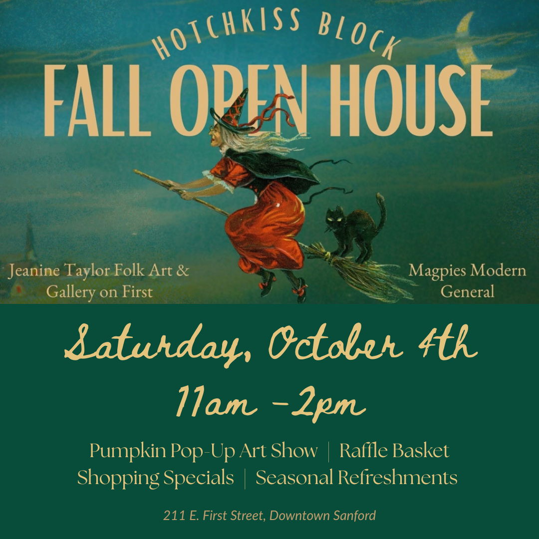 Hotchkiss Block Fall Open House: October 2025