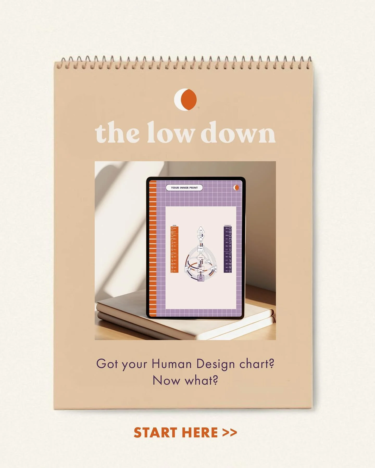 Your Human Design chart isn&rsquo;t here to confuse you &mdash; it&rsquo;s here to guide you.  Here are 5 things to focus on so you can actually live your design (without the overwhelm).
 Save this for later when you need a reset. 
Don&rsquo;t know y