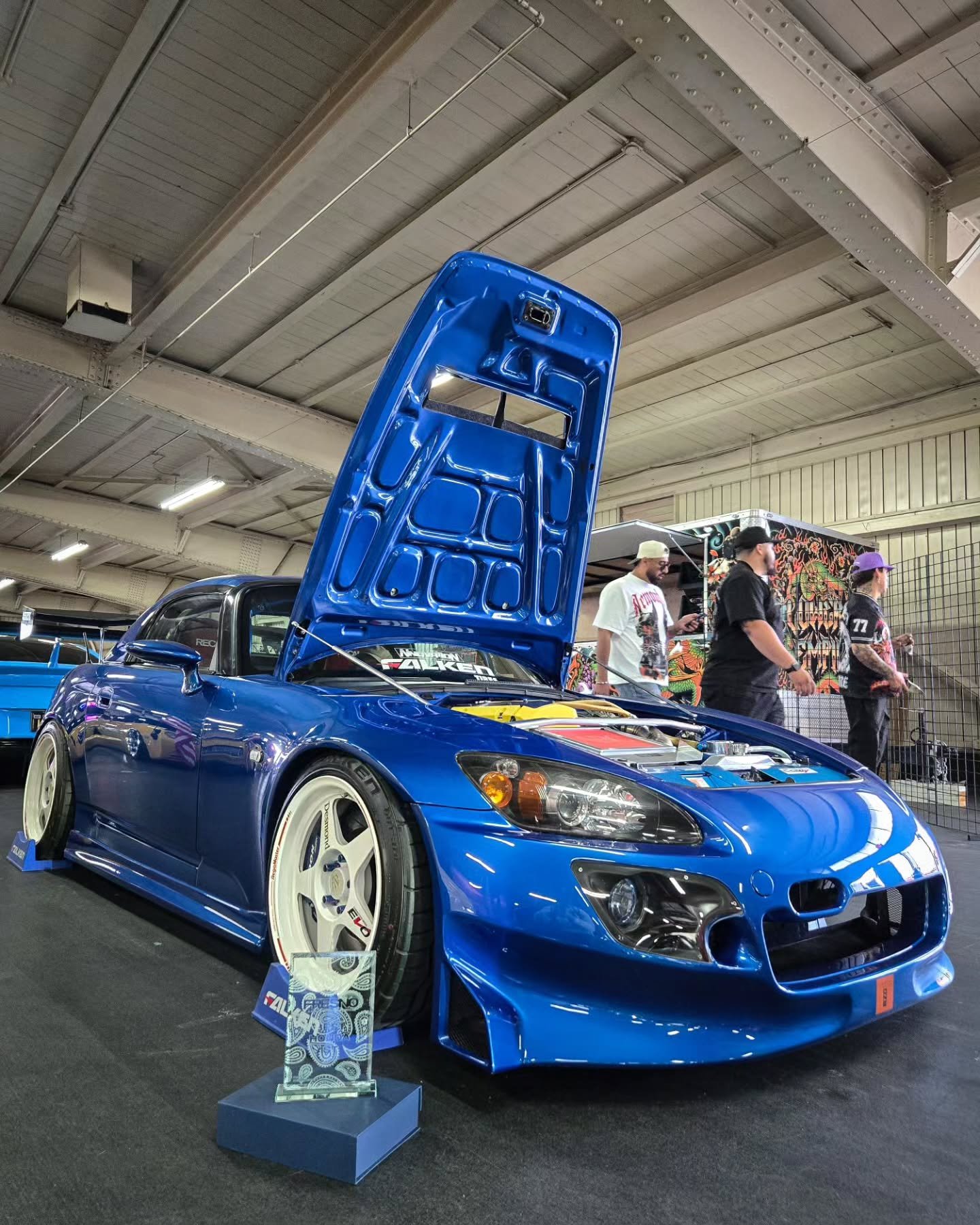 I didn't get a chance to post up what happened after the awards announcement after the @calicreaming show in Fresno.  The S2000 was awarded for &quot;Best Honda&quot; first place. 

Thank you, Sean and his team, for coming down to central California 