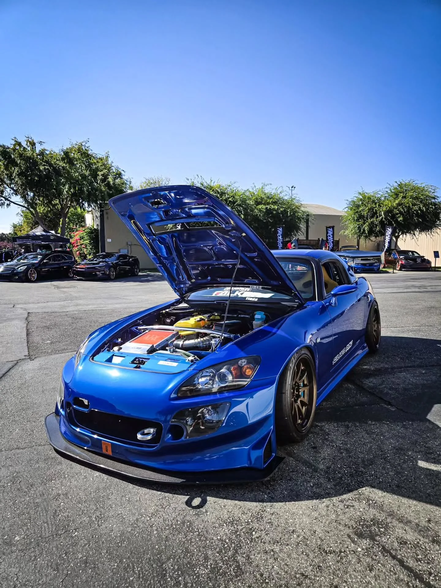 @spocom Mateo, ask we speak! 

Promise you won't miss the S2000.  It's literally at the front.  Due to my late comings and unexpected hiccups lile usual I arrived right before the show began.  The only other spot was to stage by the entrance.

Anyway