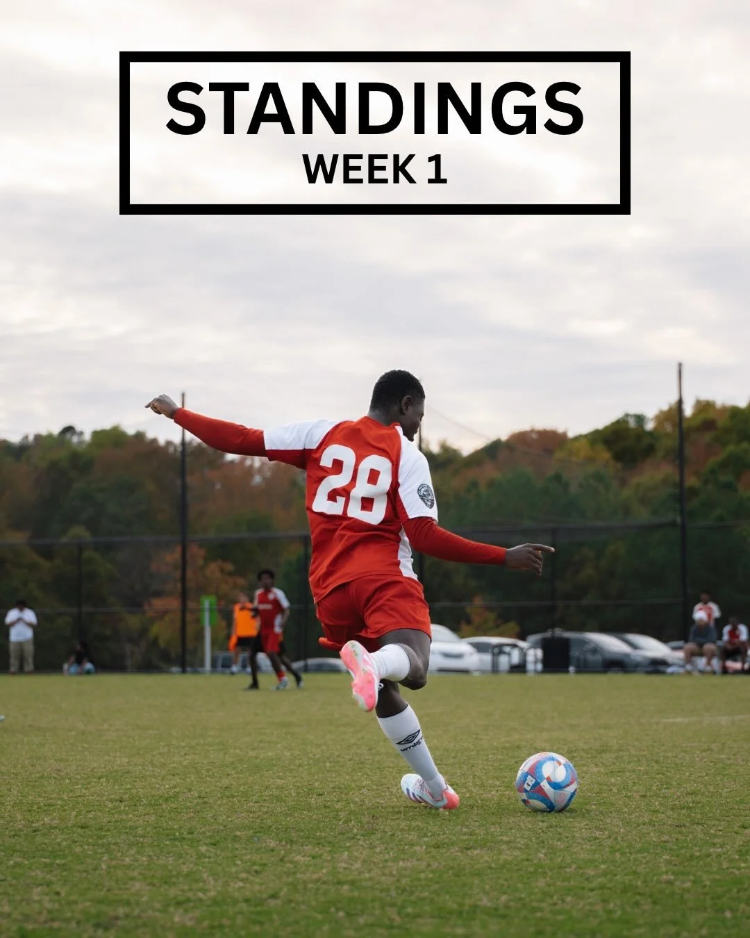 Week 1 standings are up ⚽️🔥💯 so good to be back!

📸: @bokehphoto.s