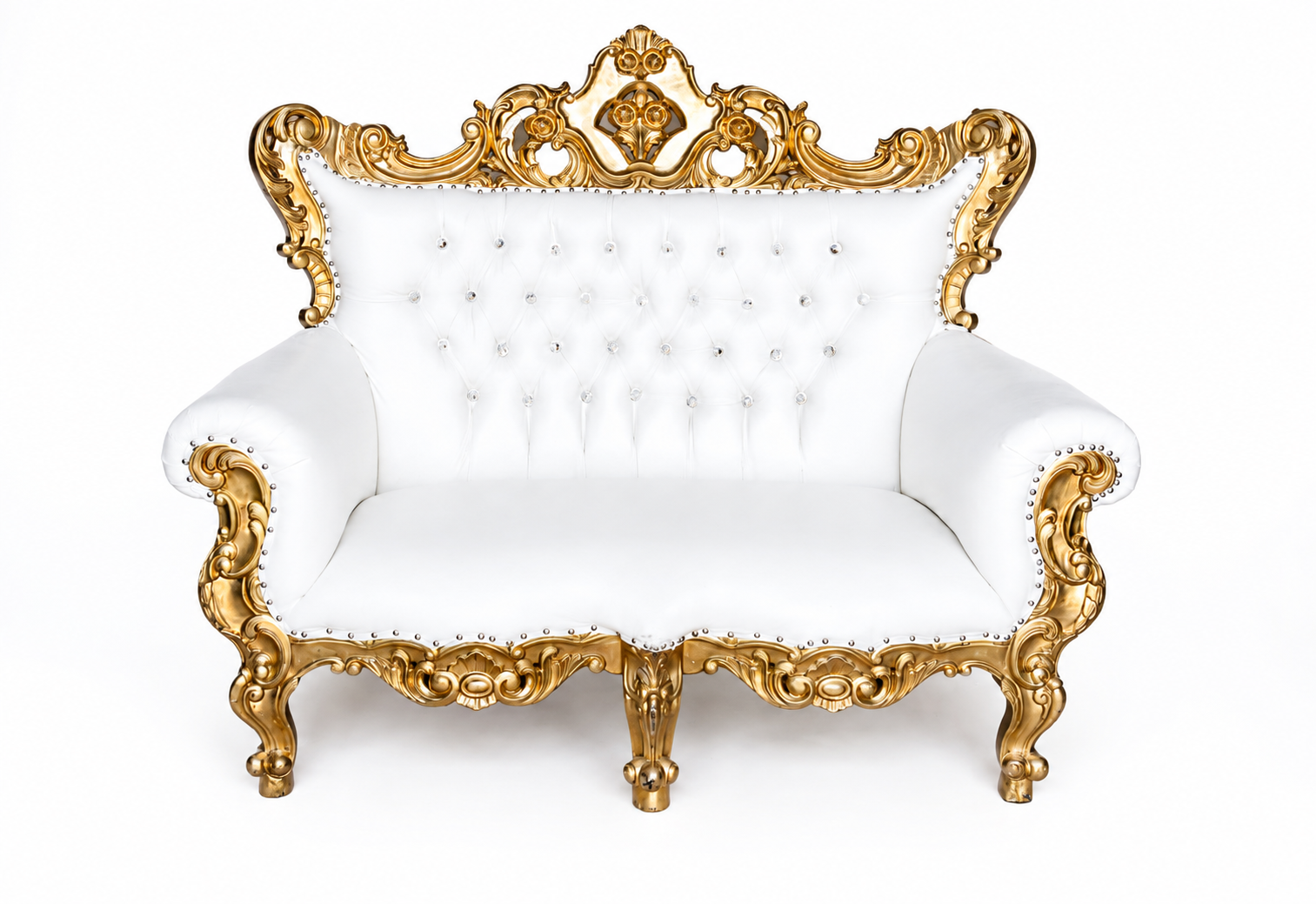 The Ivory Crown (loveseat) 
$350