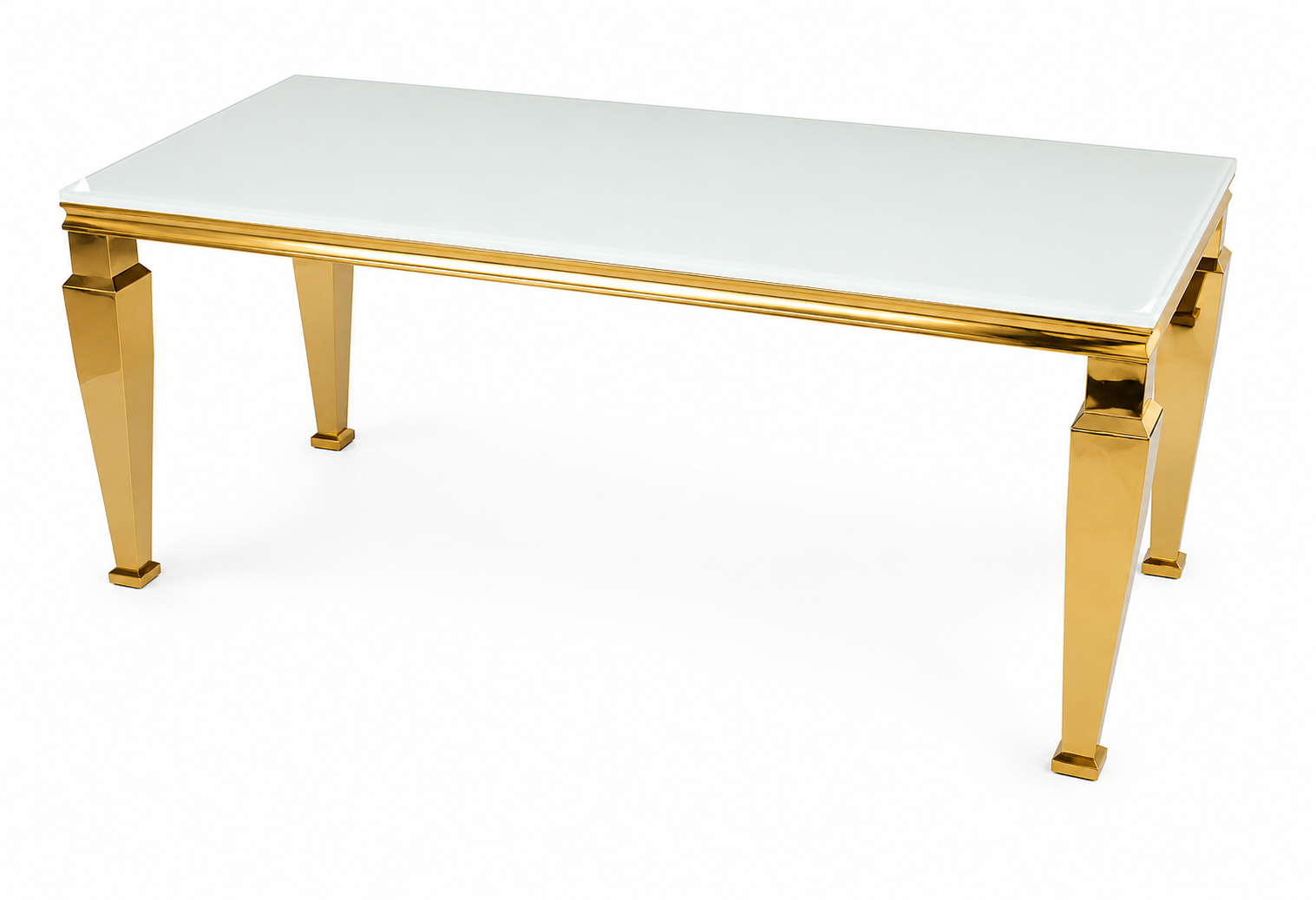 Gold Mirror Table 
