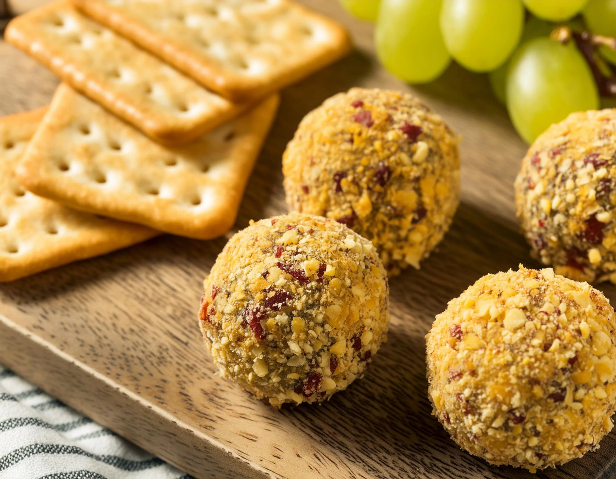 Pecan Goat Cheese Truffles