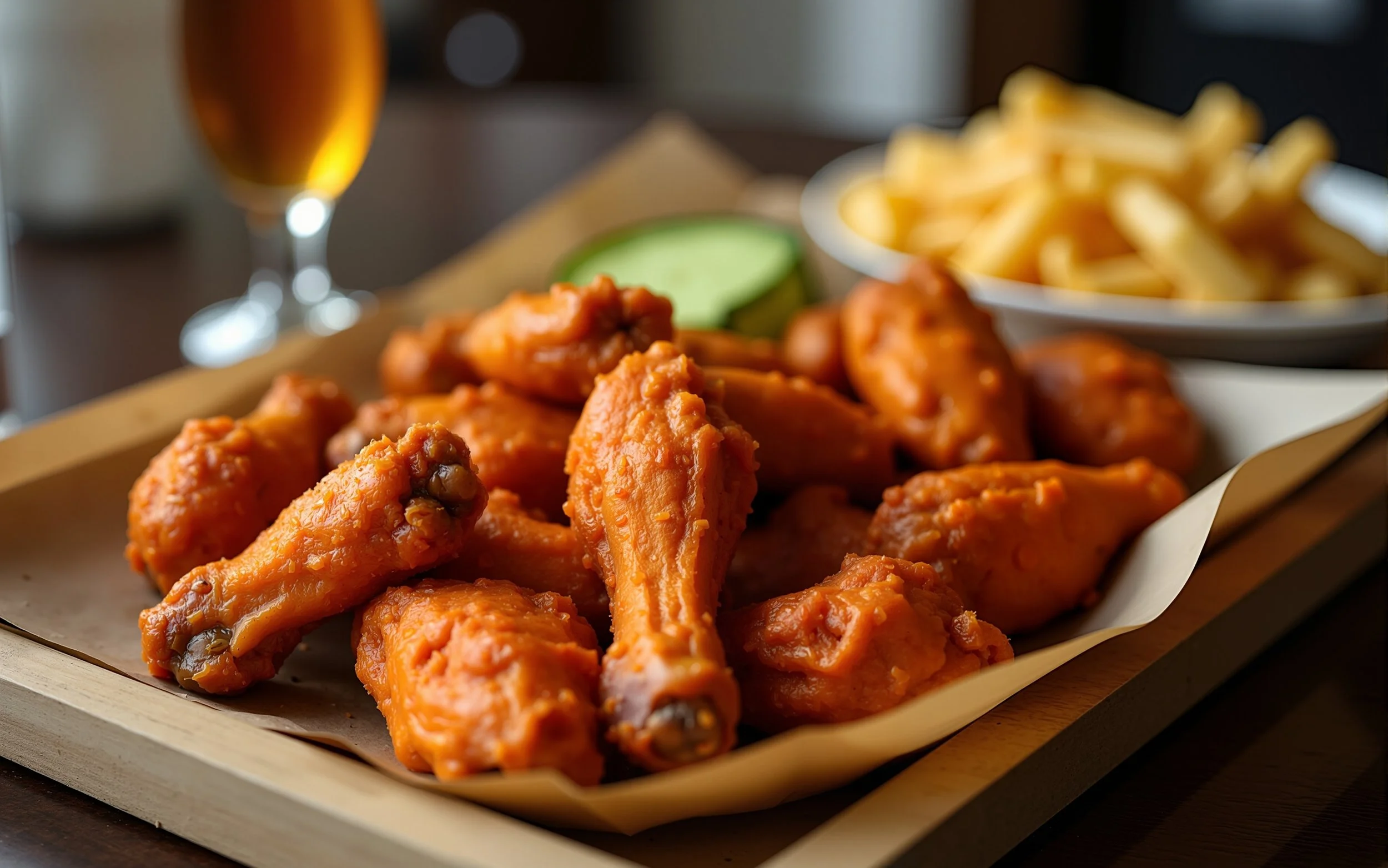 Teriyaki or Buffalo Wings